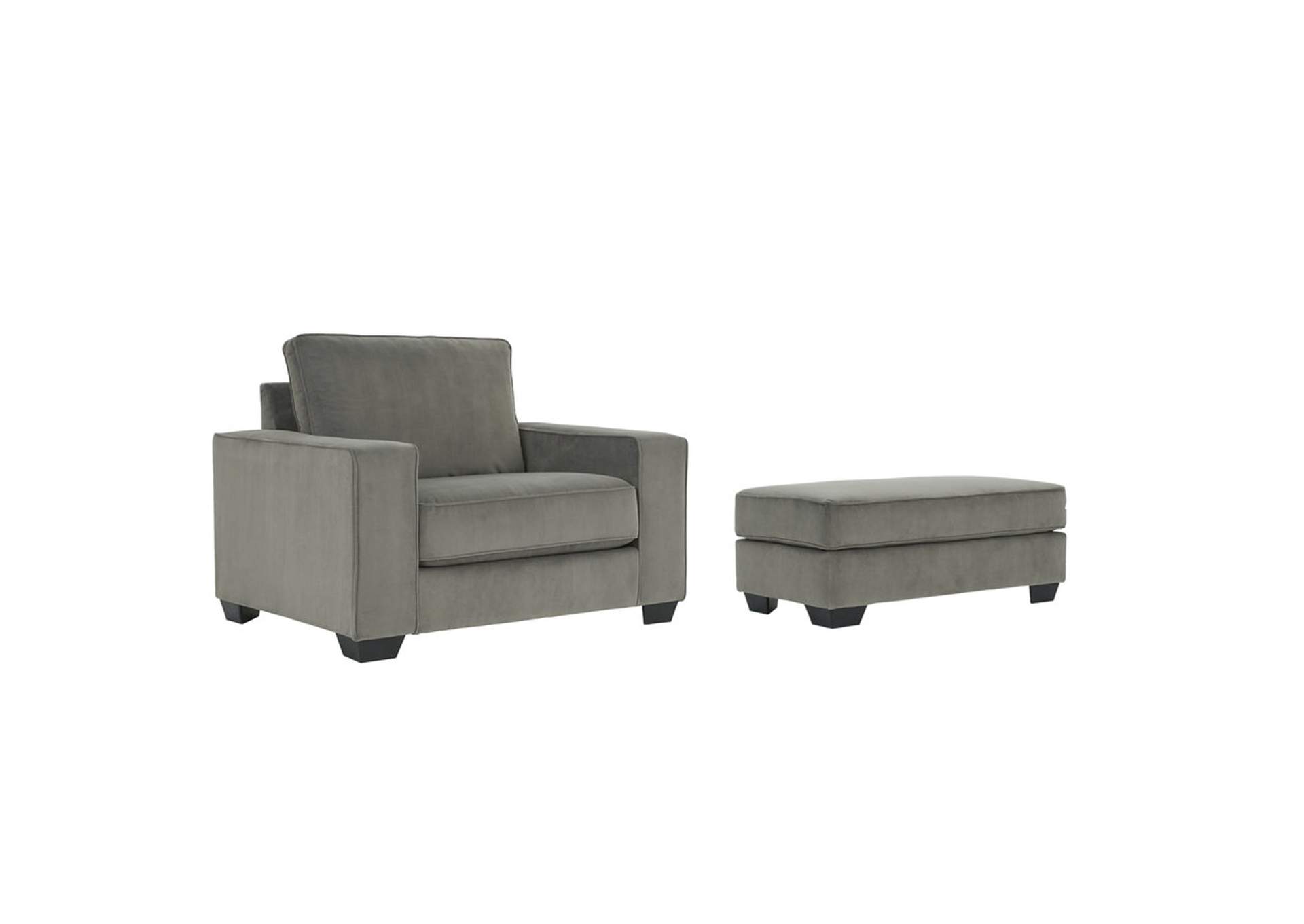 Angleton Chair and Ottoman image 1