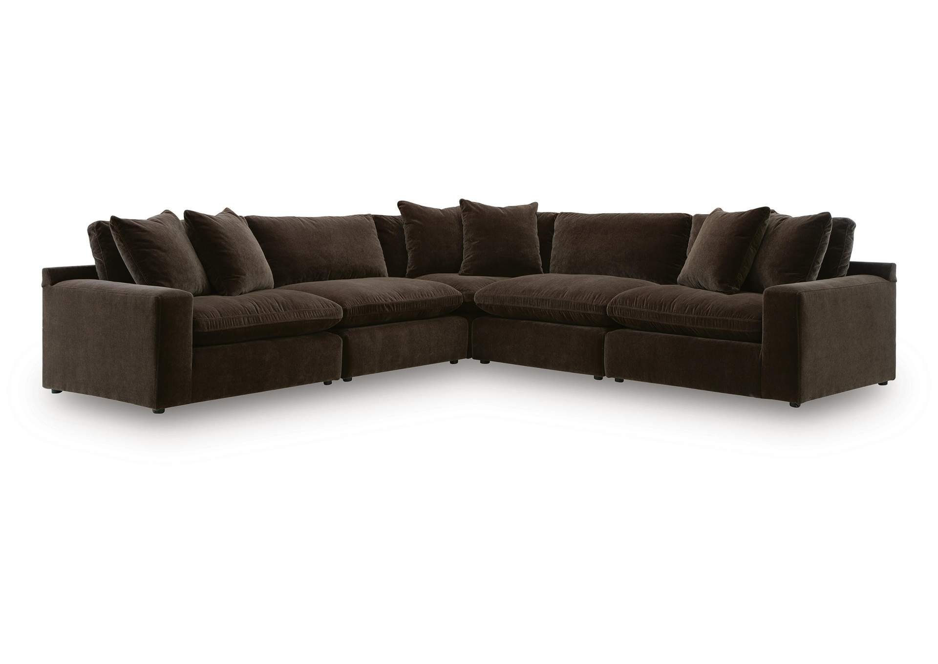 Maxton Heights 5-Piece Sectional image 1