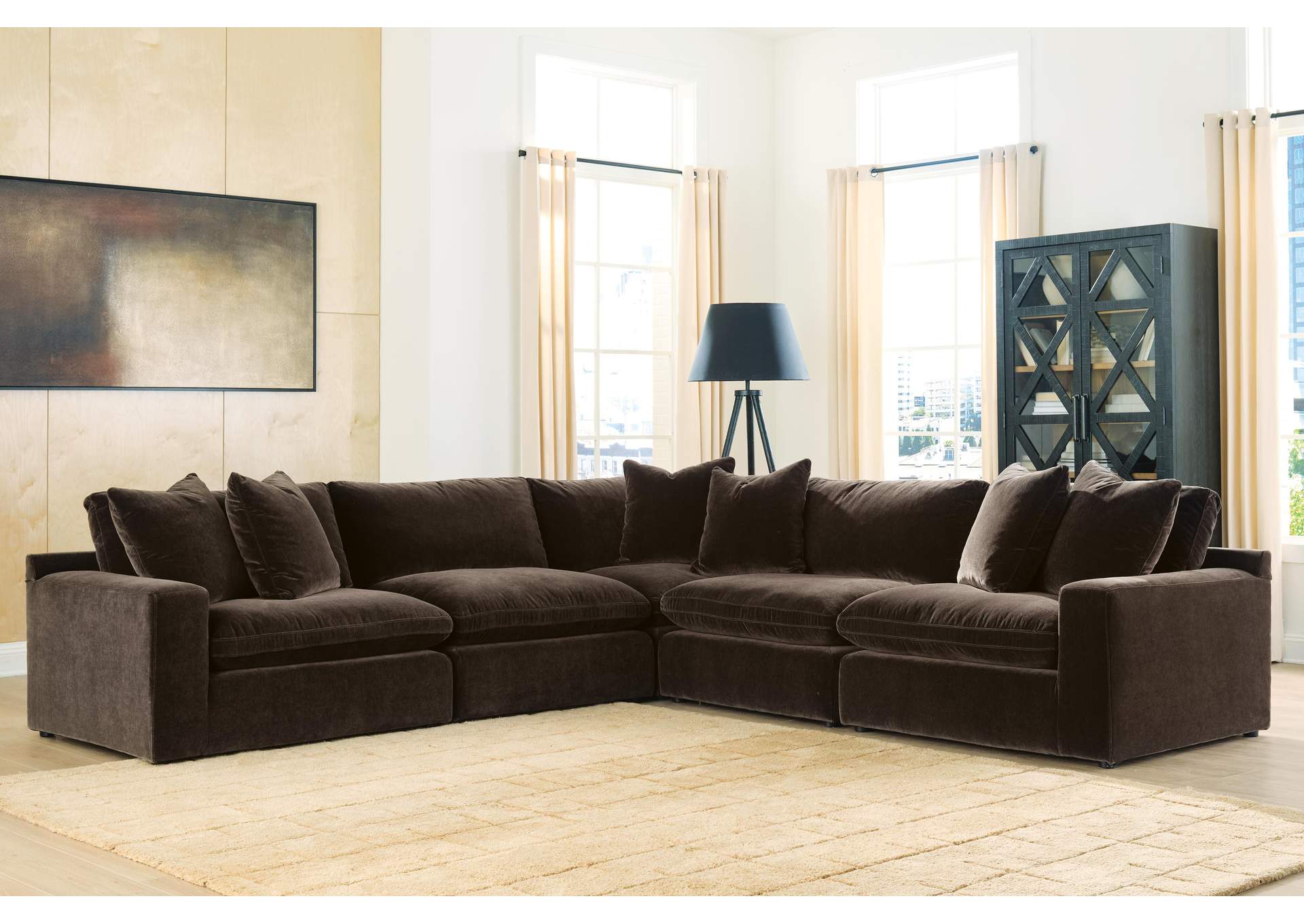 Maxton Heights 5-Piece Sectional image 2