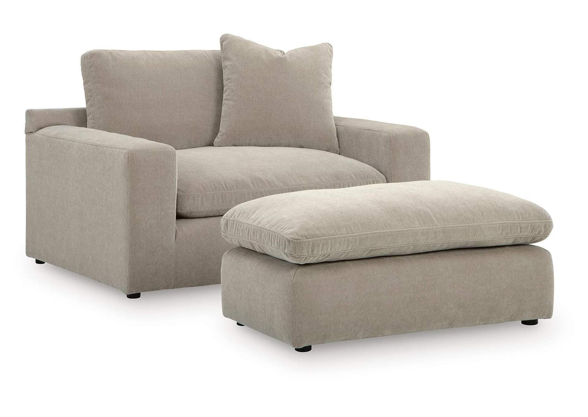 Maxton Heights Oversized Chair and Ottoman image 1