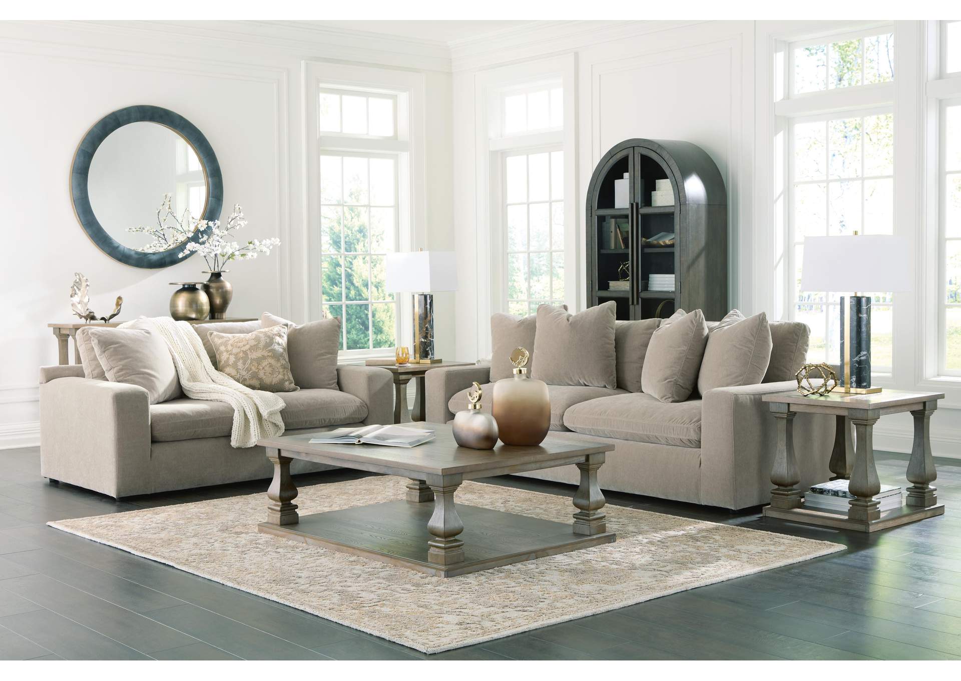 Maxton Heights Sofa and Loveseat image 4
