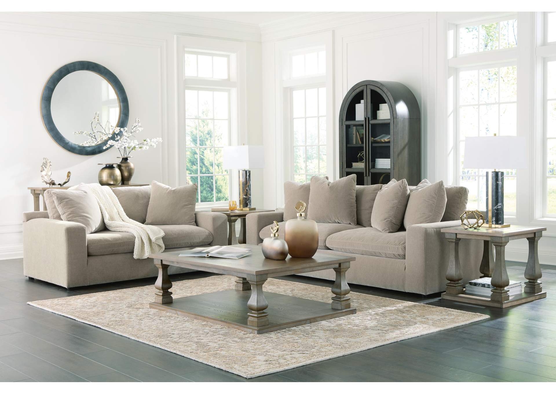 Maxton Heights Sofa and Loveseat image 3