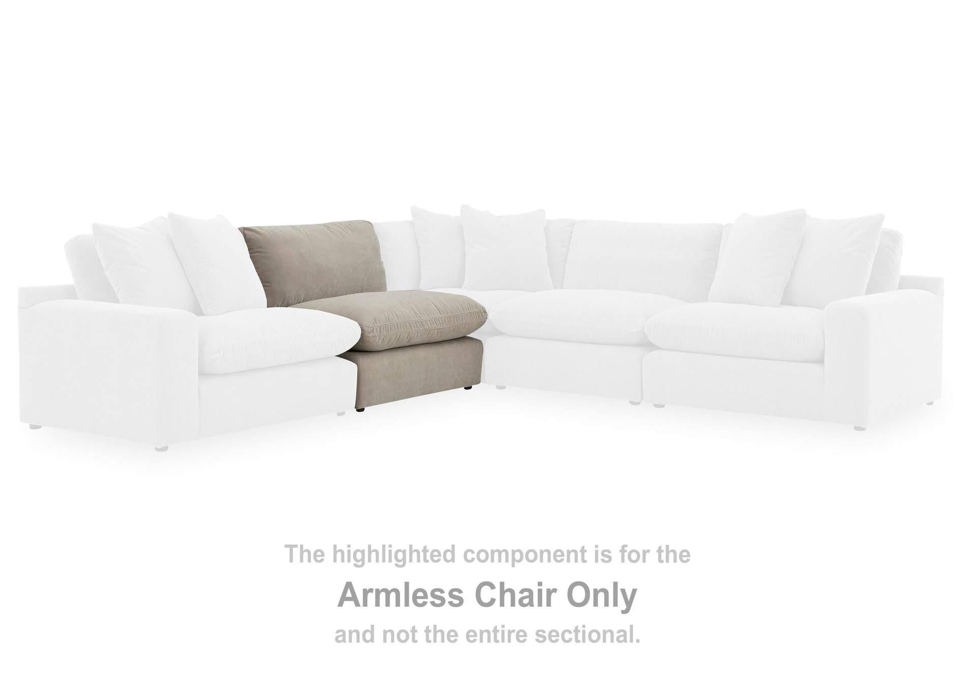 Maxton Heights 5-Piece Sectional image 3