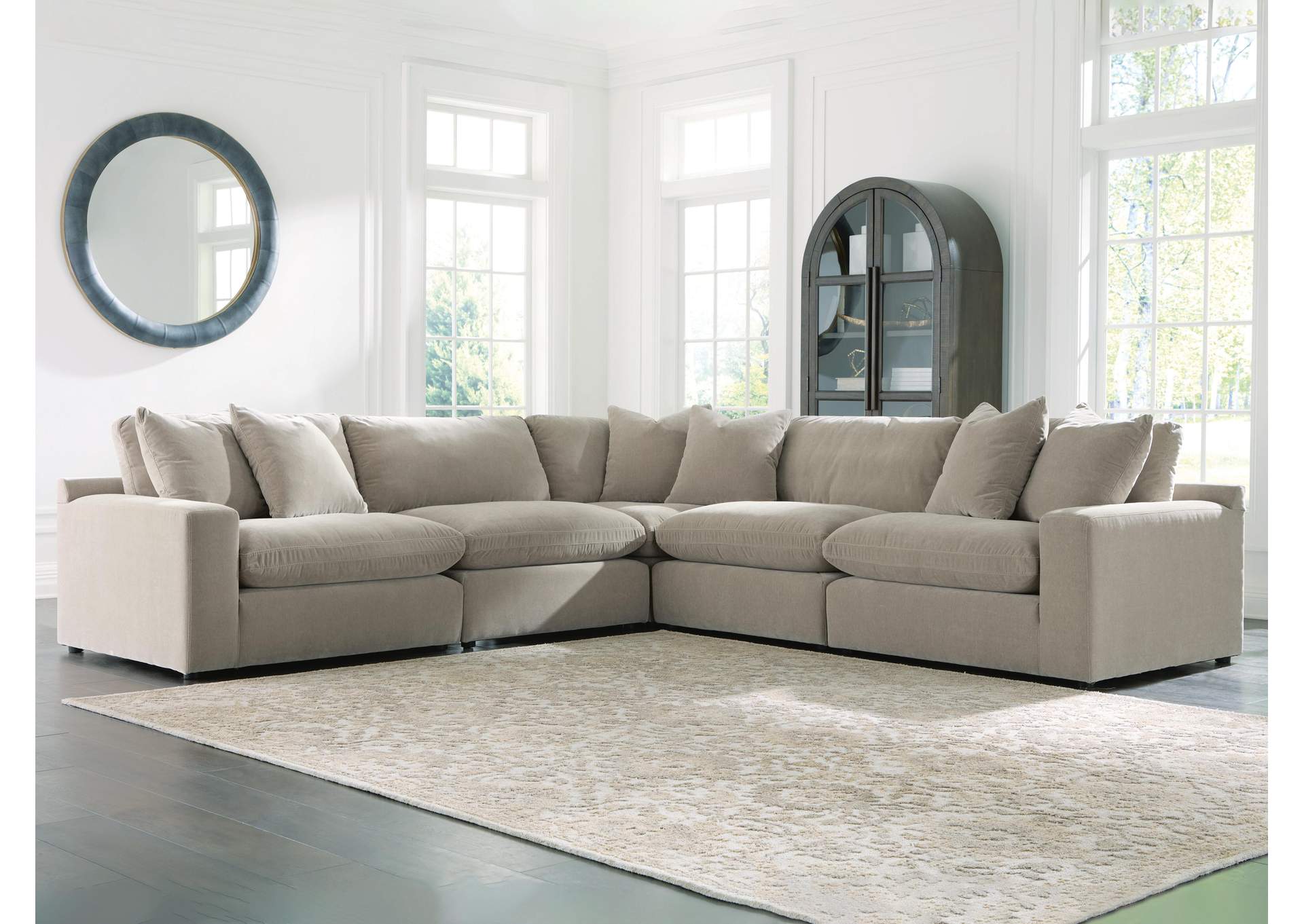 Maxton Heights 5-Piece Sectional image 2