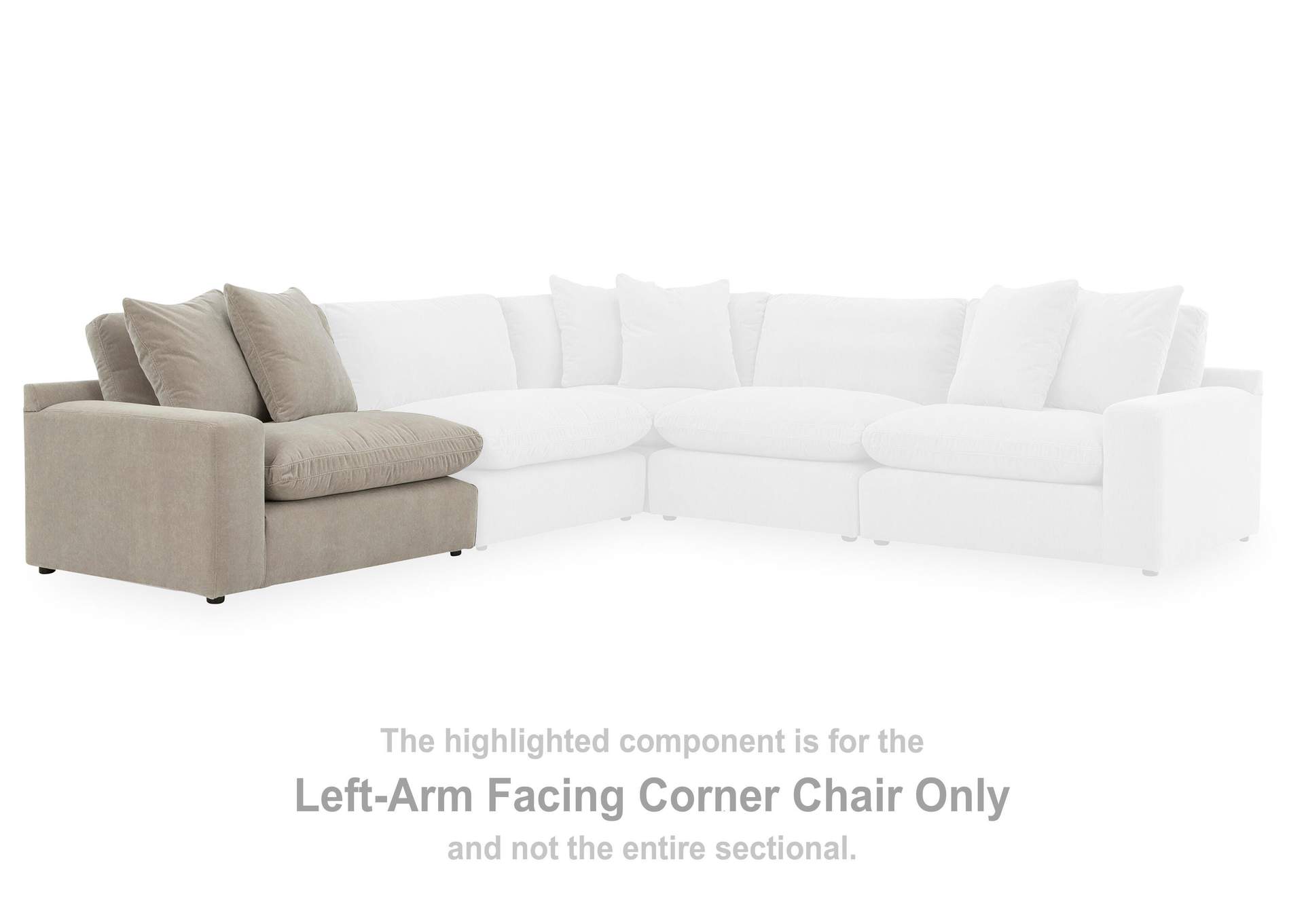 Maxton Heights 5-Piece Sectional image 4