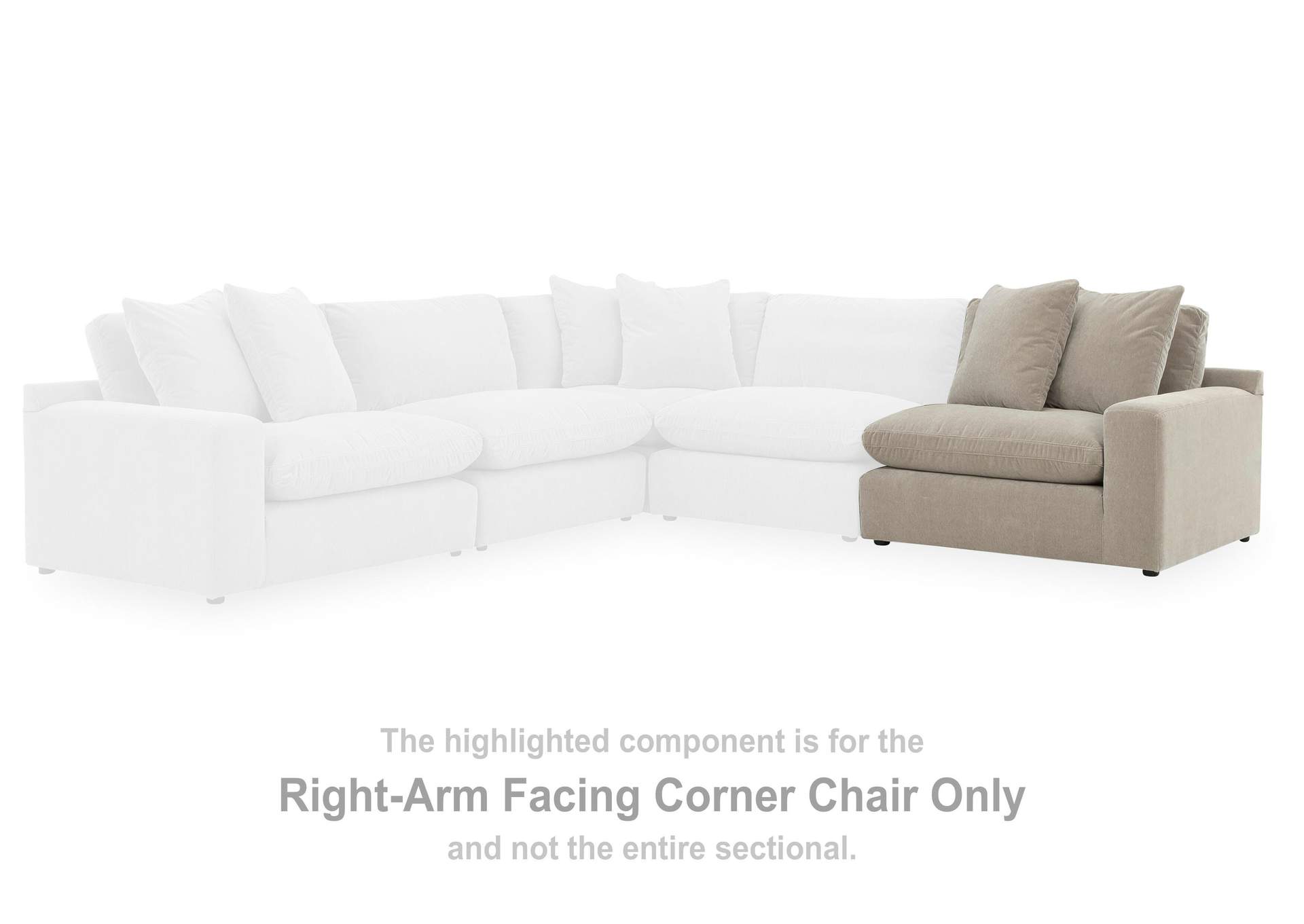 Maxton Heights 5-Piece Sectional image 5