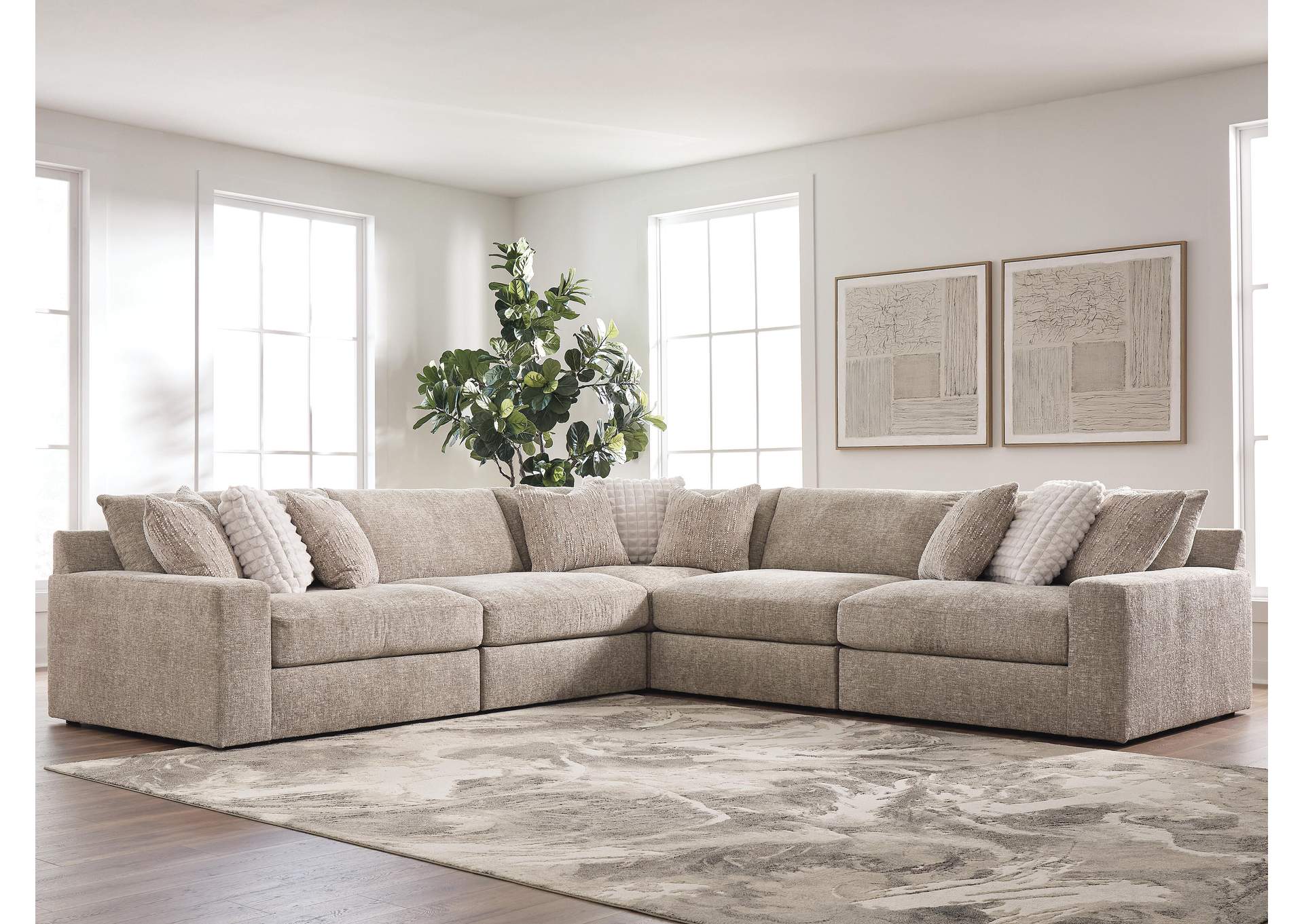Nexora-Court 5-Piece Sectional image 5