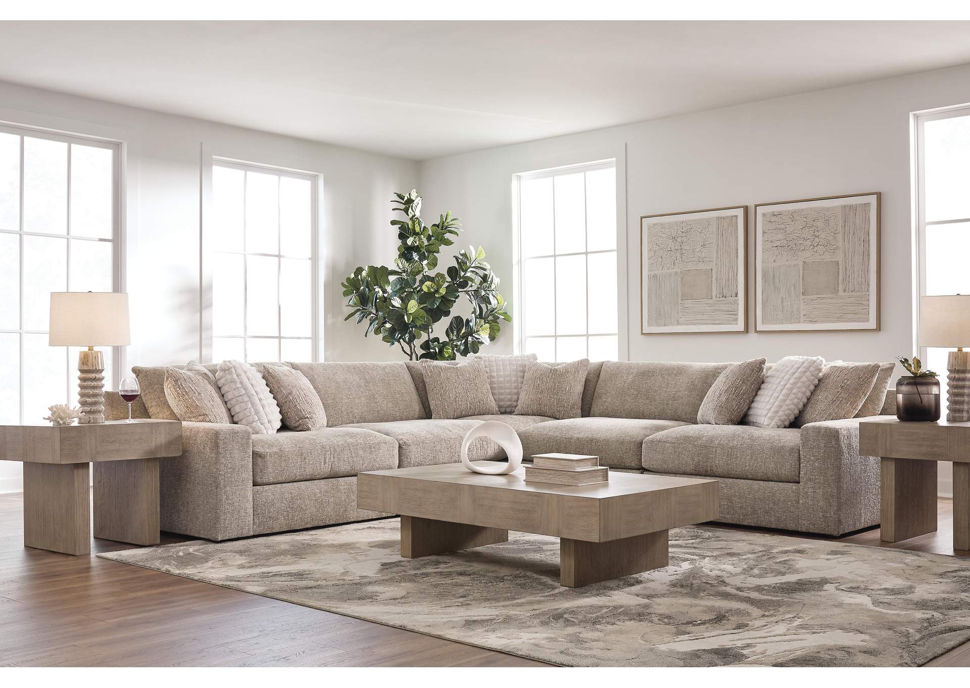 Nexora-Court 5-Piece Sectional image 4
