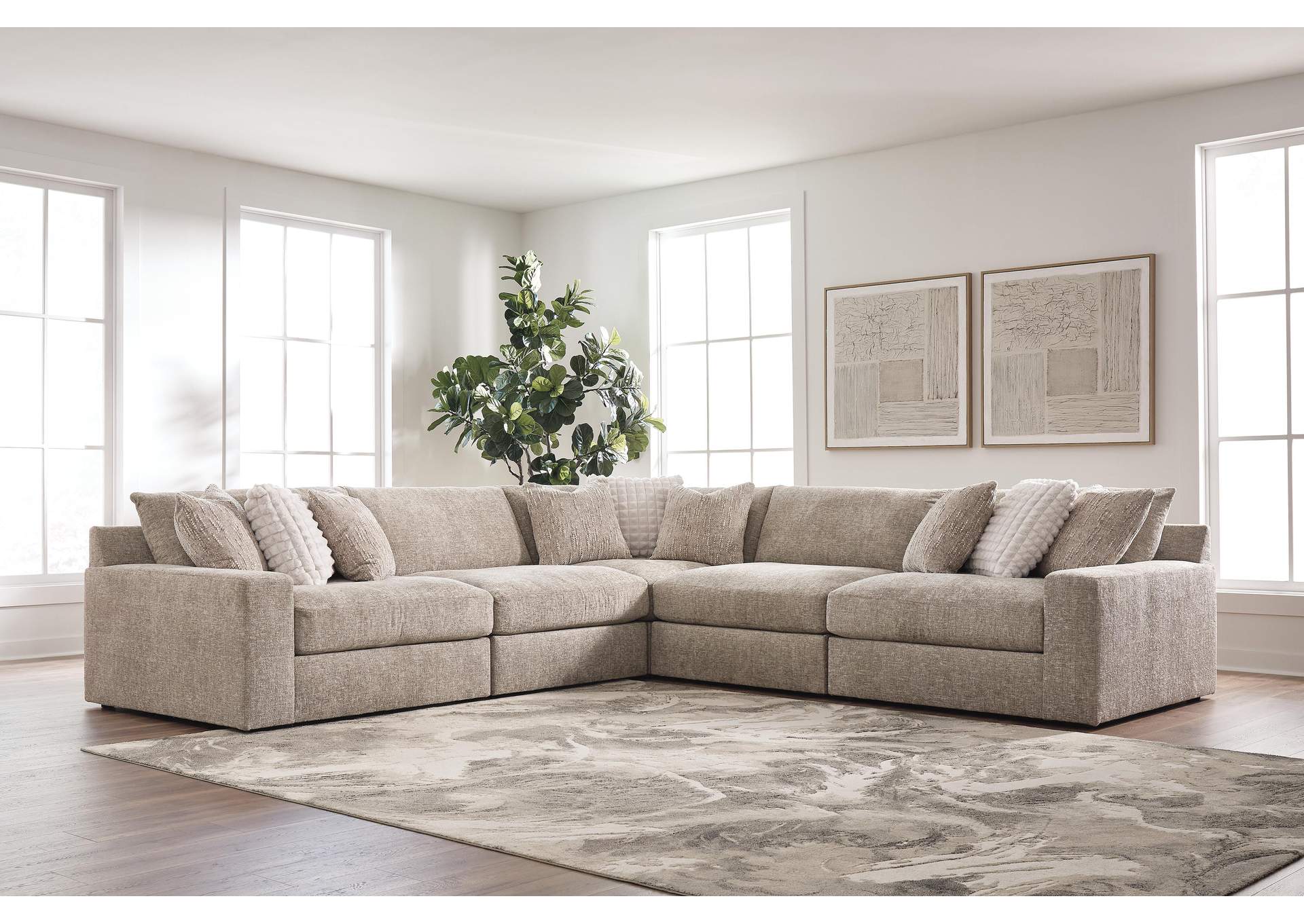 Nexora-Court 5-Piece Sectional image 2