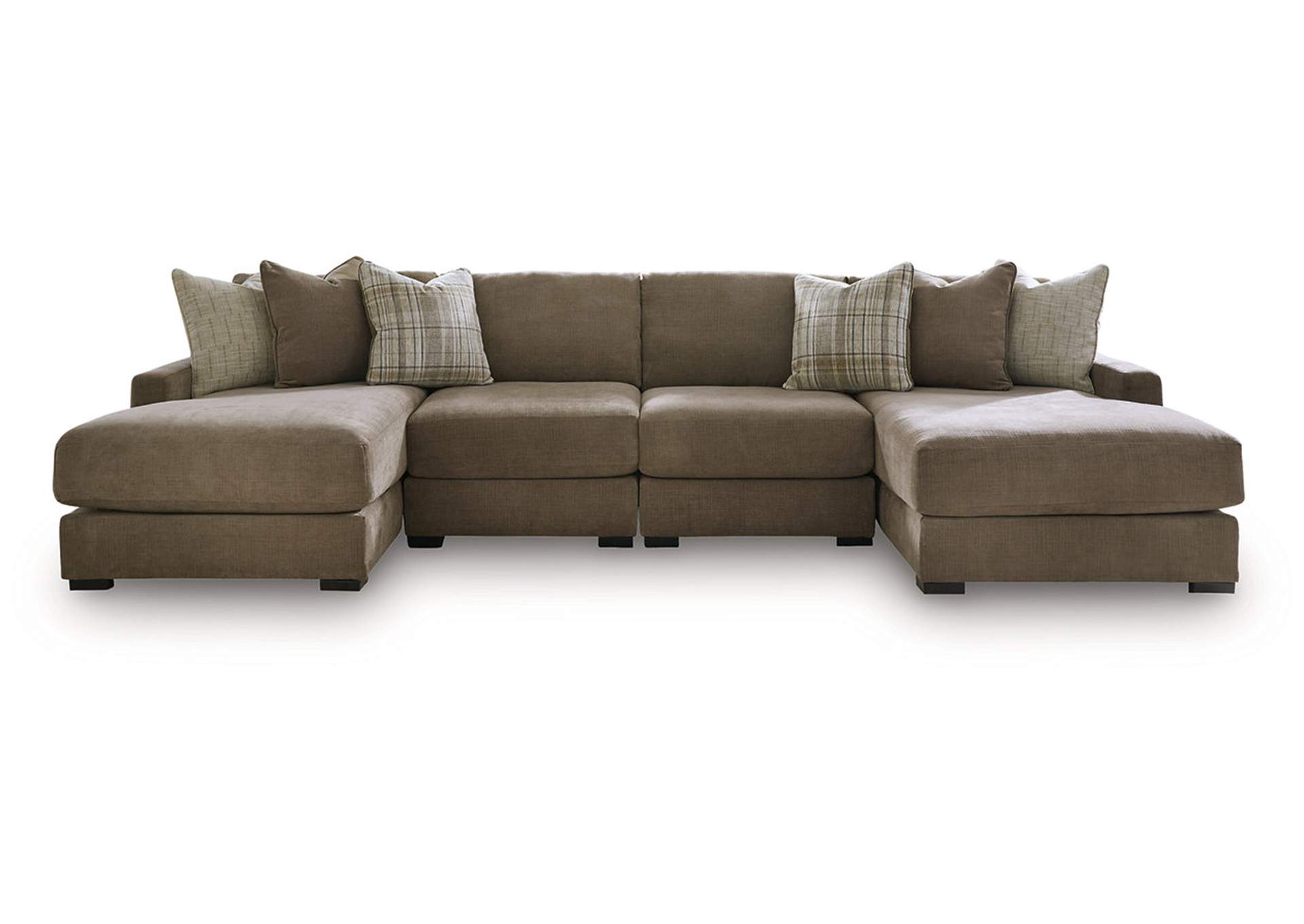 Camellia-Court 4-Piece Double Chaise Sectional image 1