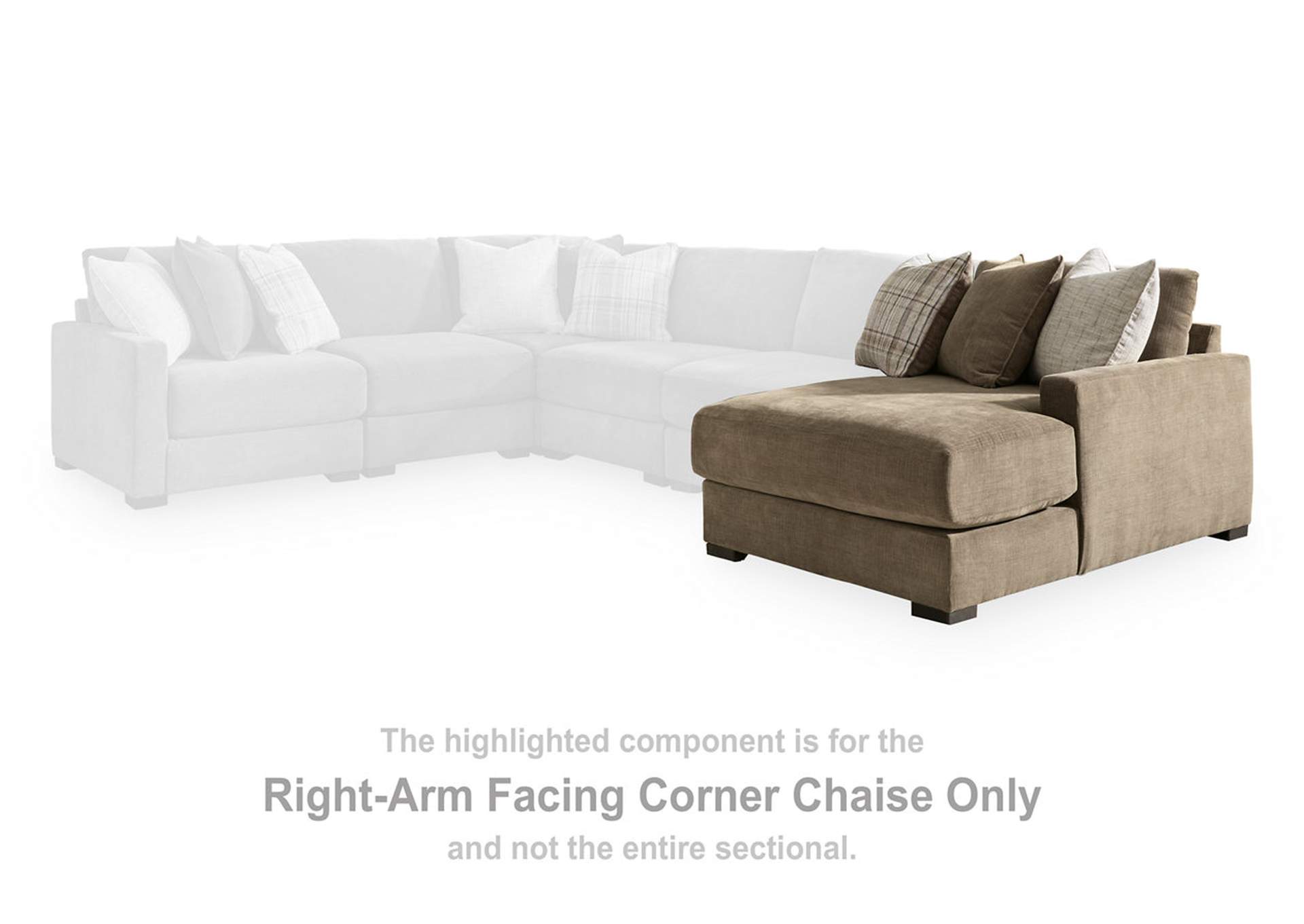 Camellia-Court 4-Piece Double Chaise Sectional image 5