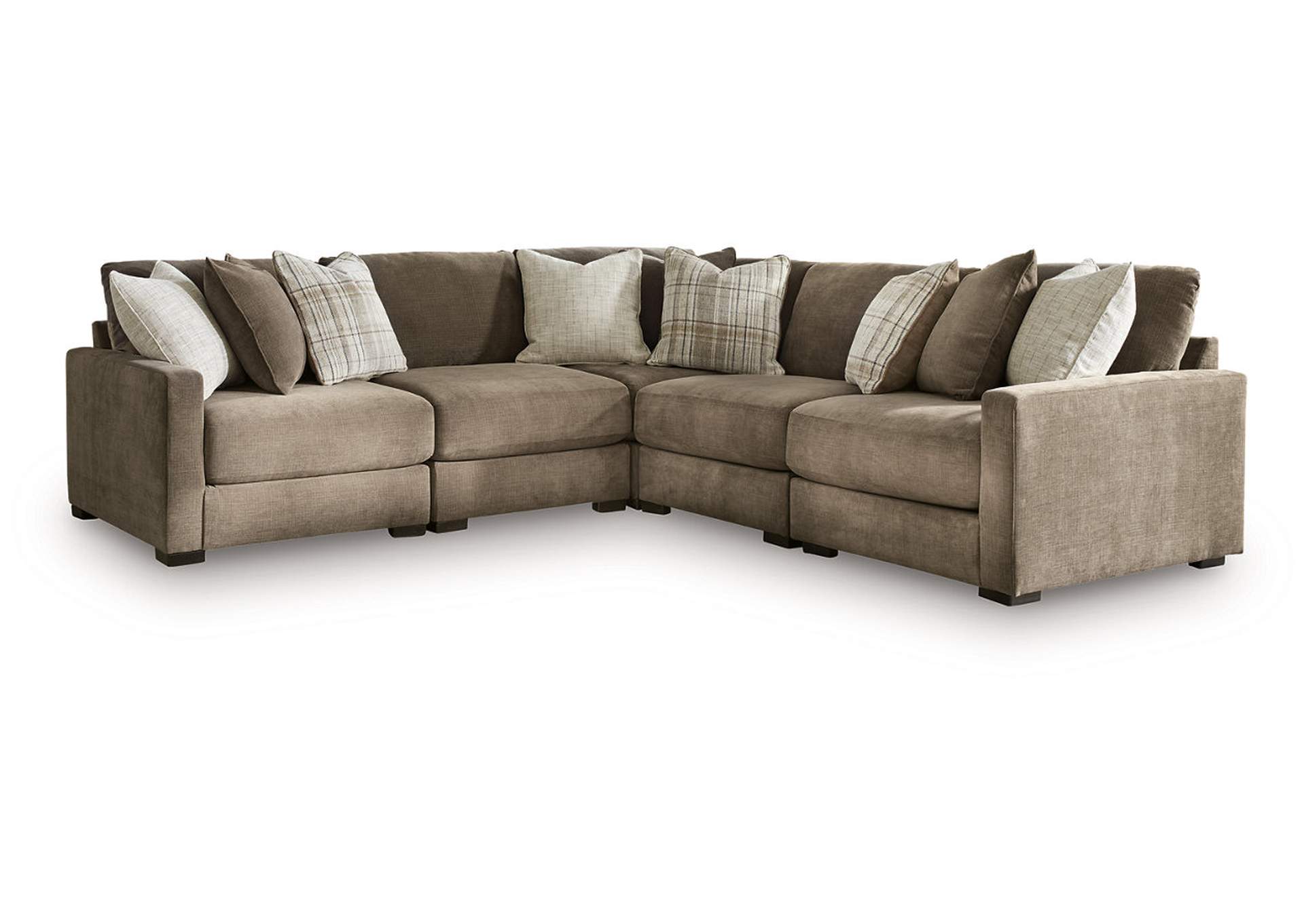 Camellia-Court 5-Piece Sectional image 1