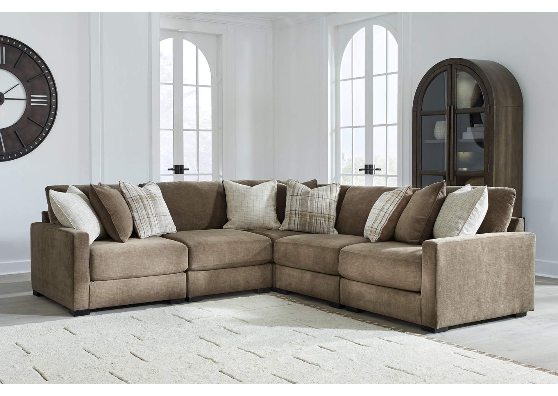 Camellia-Court 5-Piece Sectional image 2