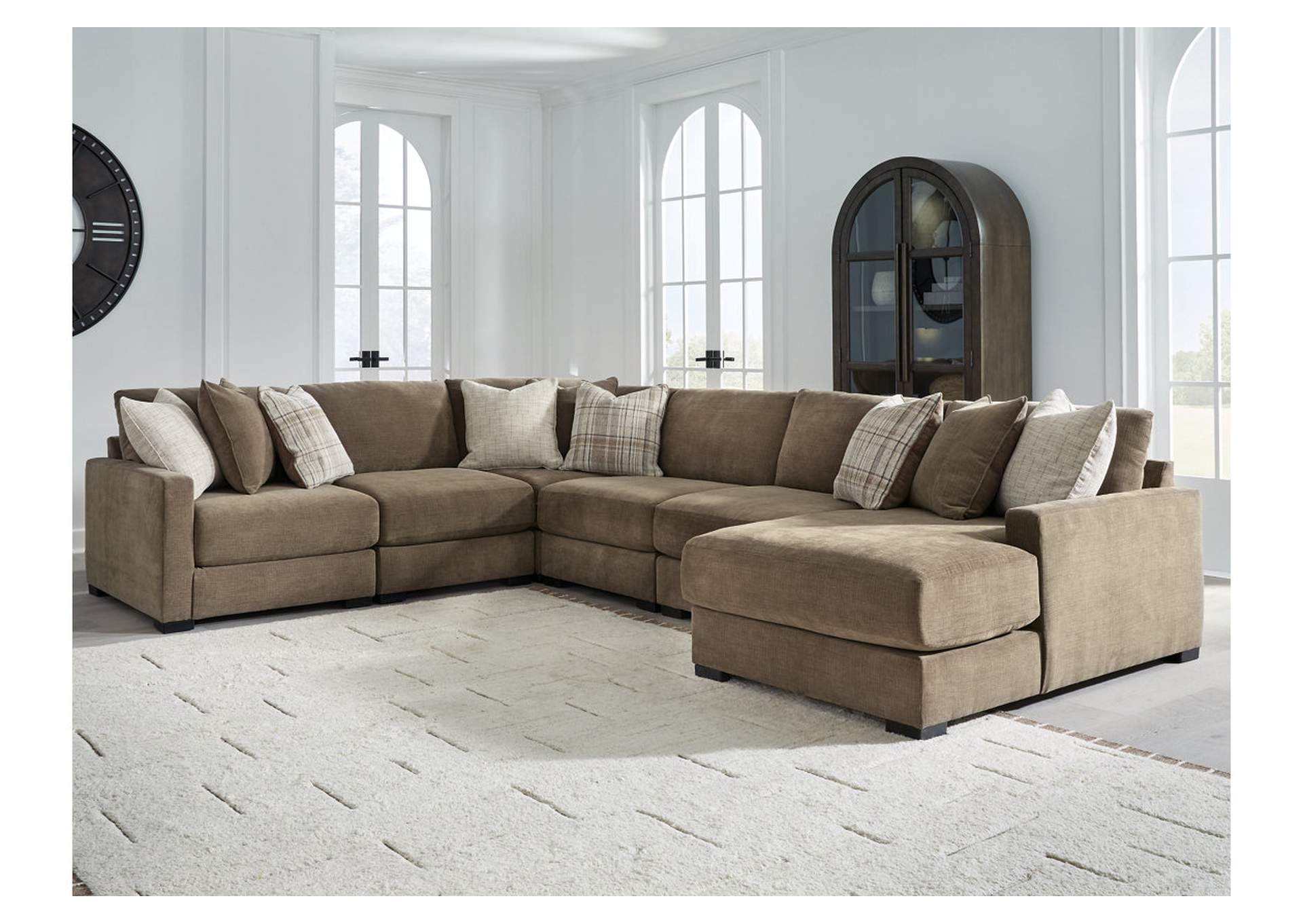 Camellia-Court 6-Piece Sectional with Chaise image 2