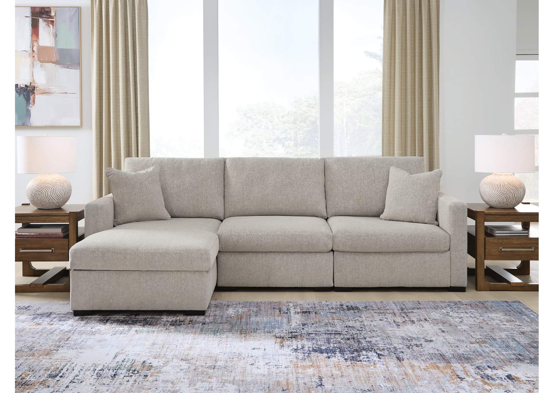 ModMax Luxe 3-Piece Sectional Sofa Chaise image 1
