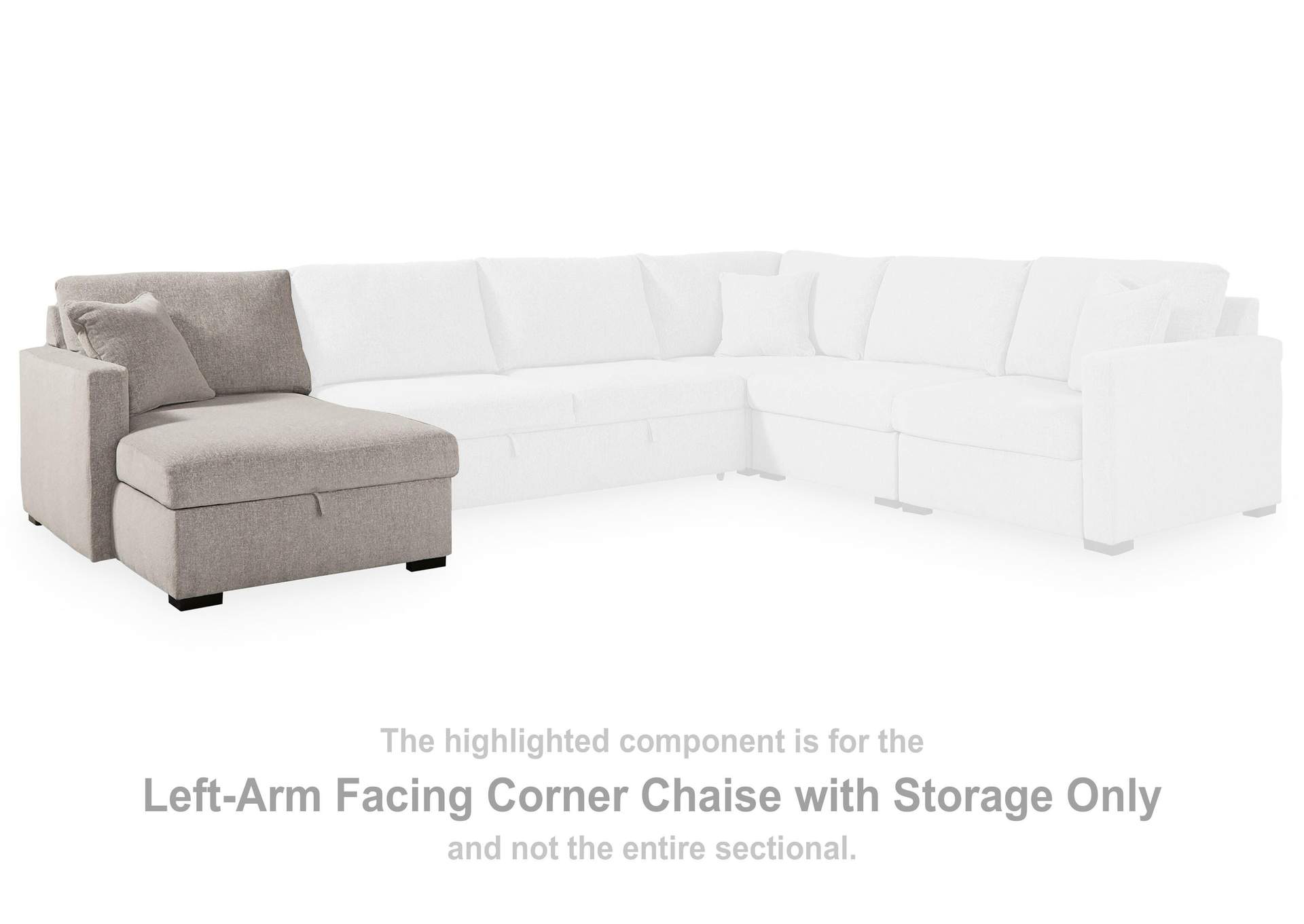ModMax Luxe 4-Piece Double Storage Chaise Sectional image 6