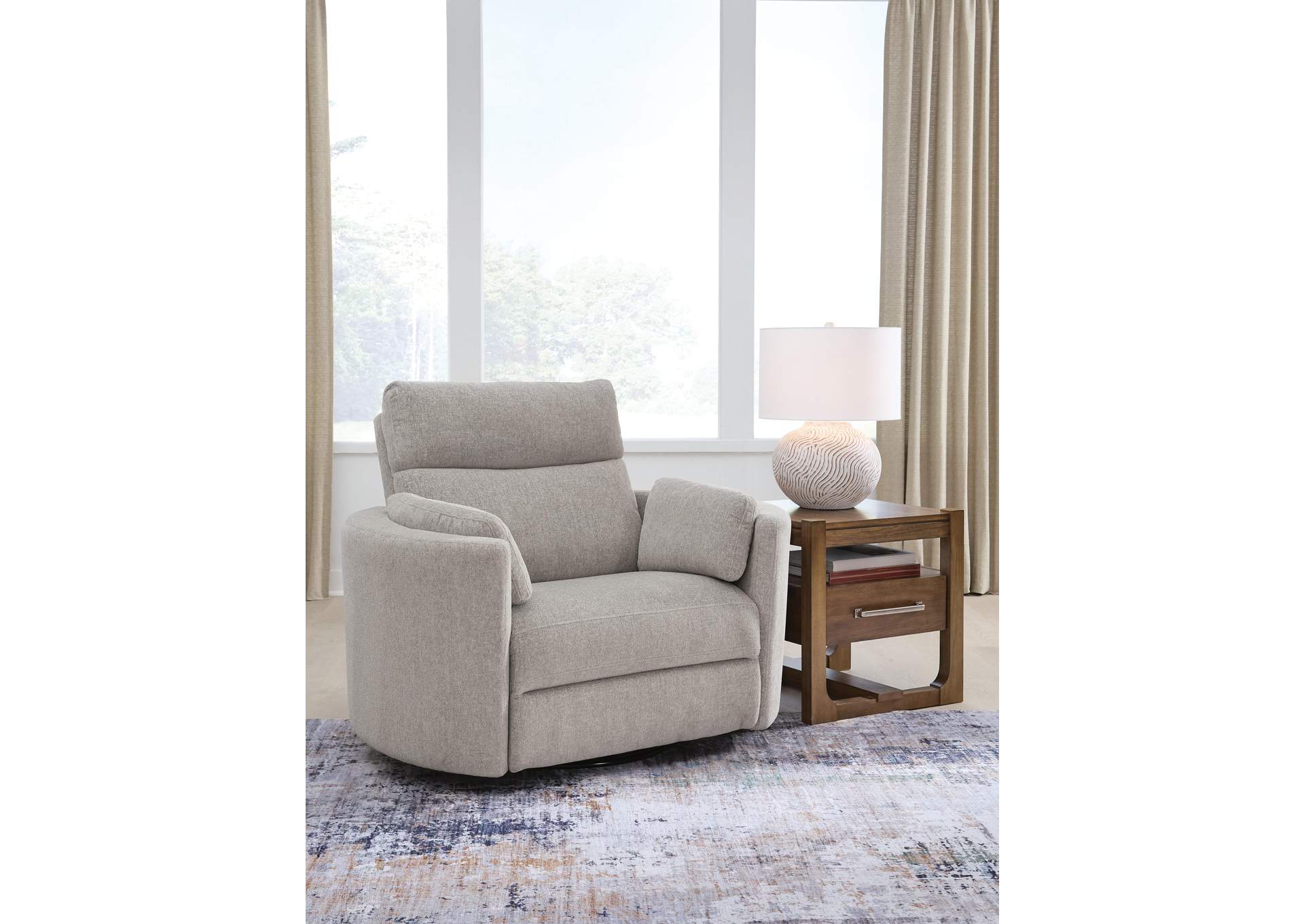 ModMax Luxe Swivel Glider Power Recliner image 1