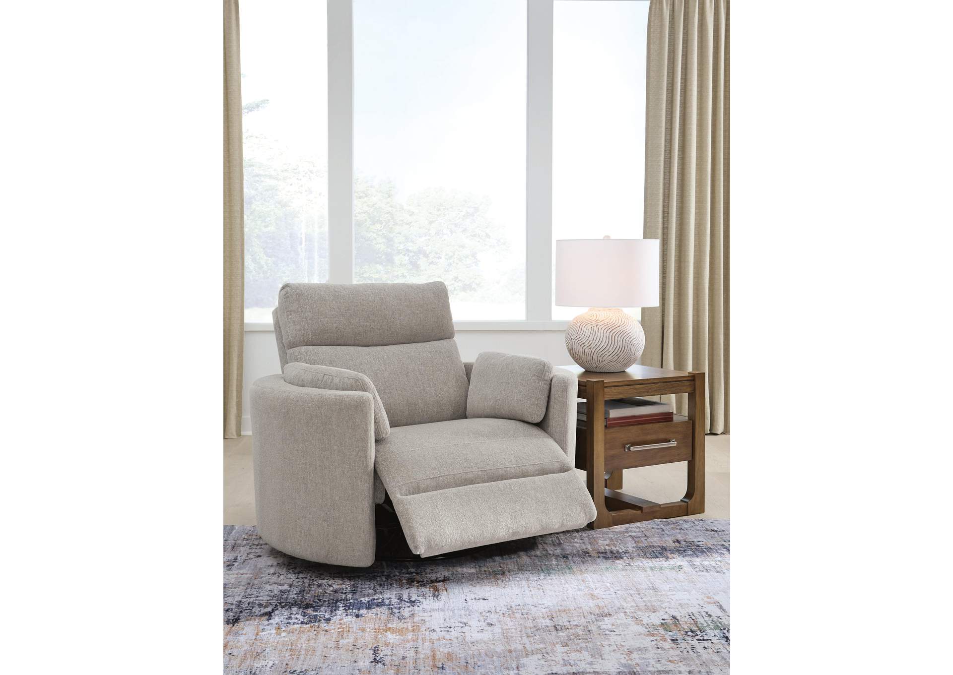 ModMax Luxe Swivel Glider Power Recliner image 7