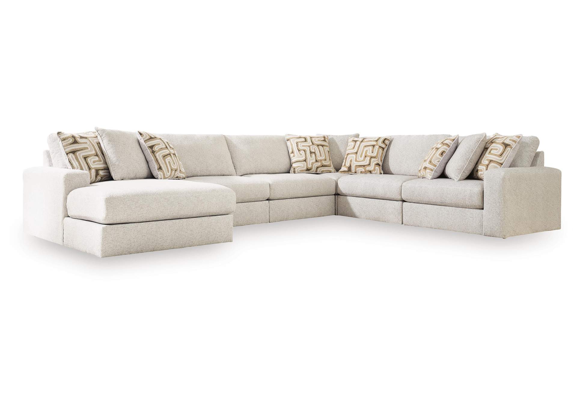 Kestrie 6-Piece Sectional with Chaise image 1