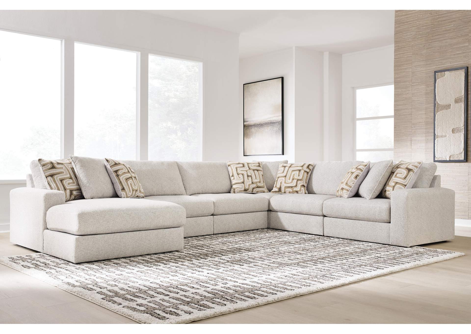 Kestrie 6-Piece Sectional with Chaise image 2
