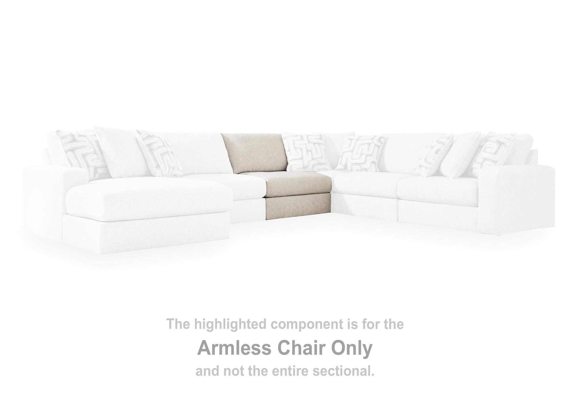 Kestrie 3-Piece Sectional Sofa Chaise image 3