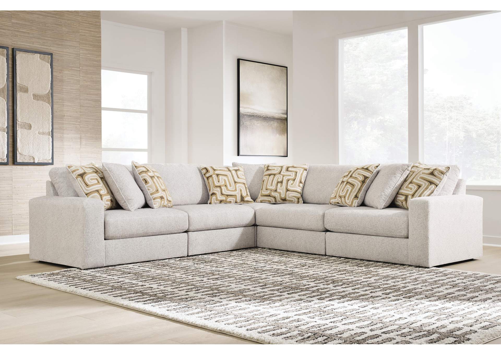 Kestrie 5-Piece Sectional image 1