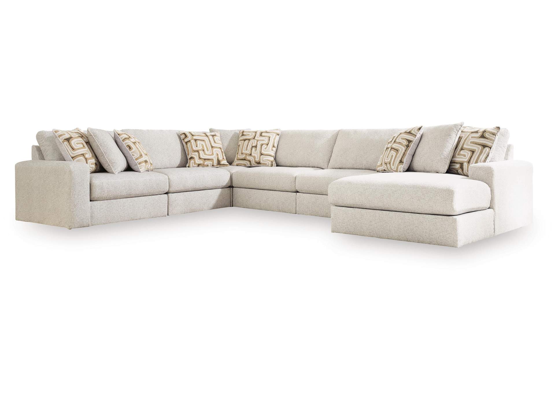 Kestrie 6-Piece Sectional with Chaise image 1