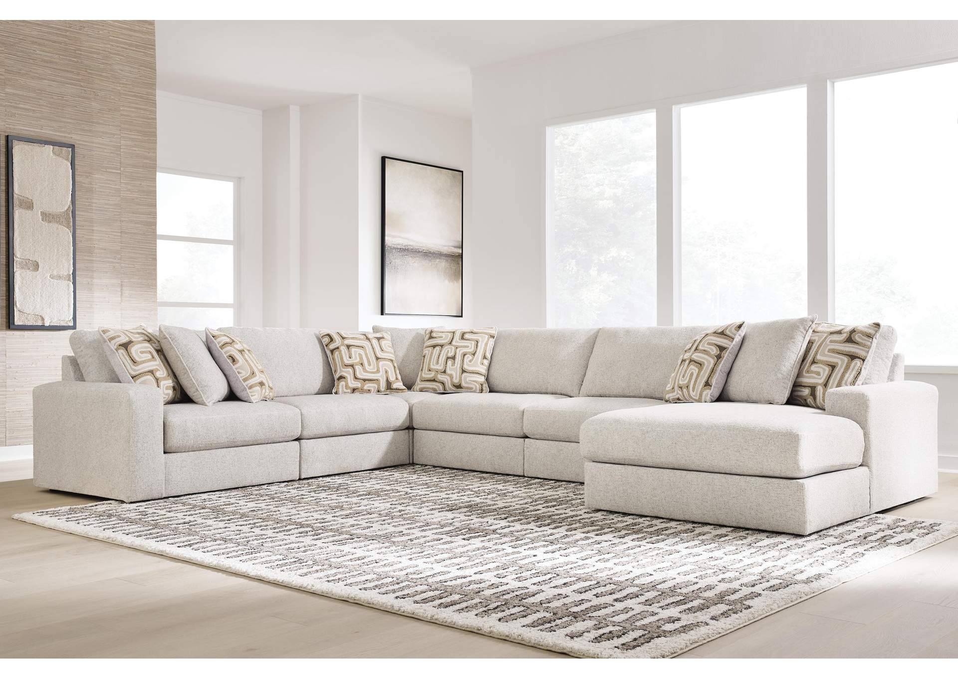 Kestrie 6-Piece Sectional with Chaise image 2