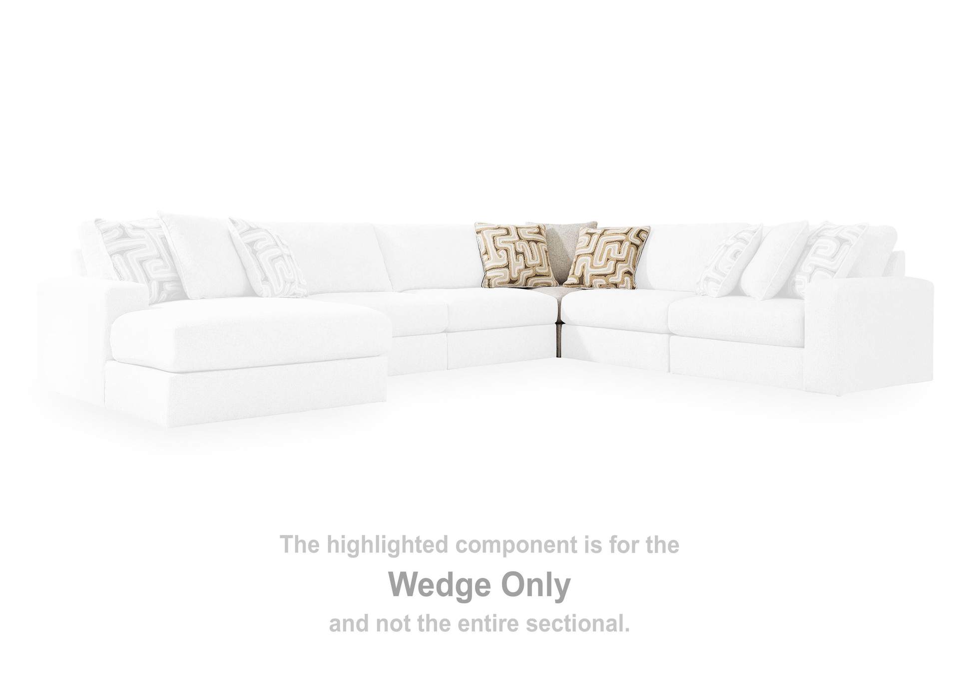 Kestrie 5-Piece Sectional image 6