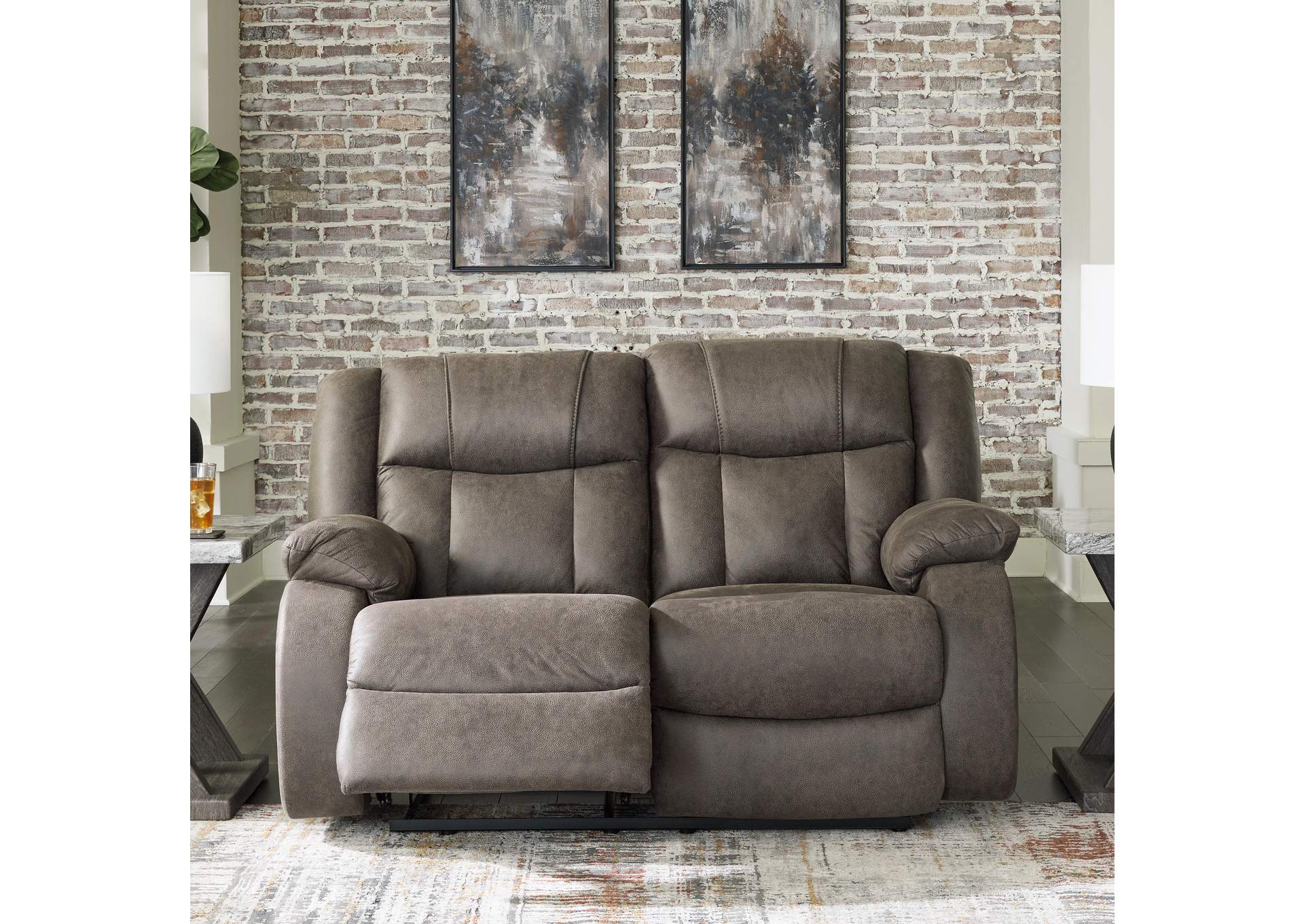 First Base Reclining Loveseat image 4