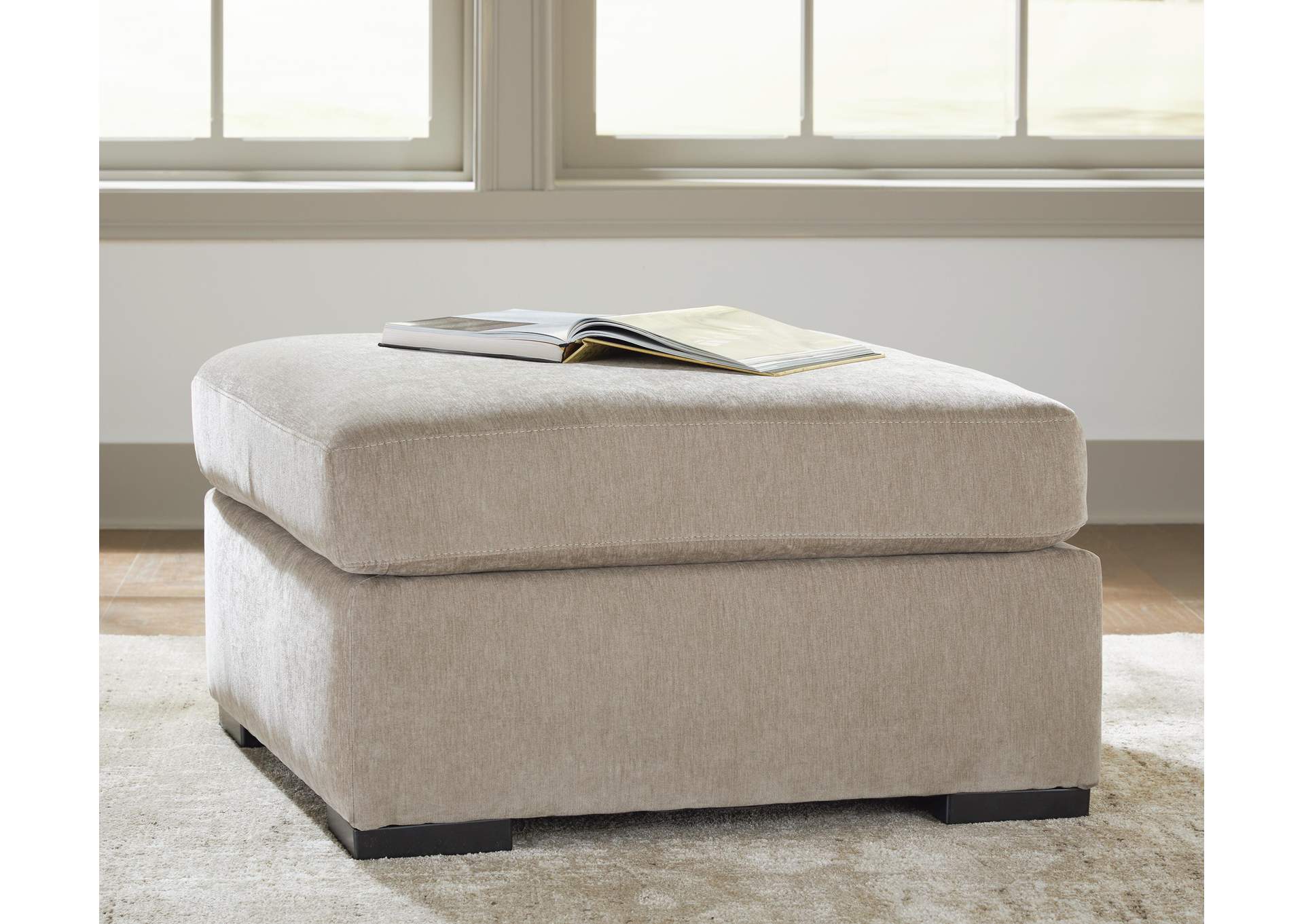 Bridgepoint Oversized Accent Ottoman image 2
