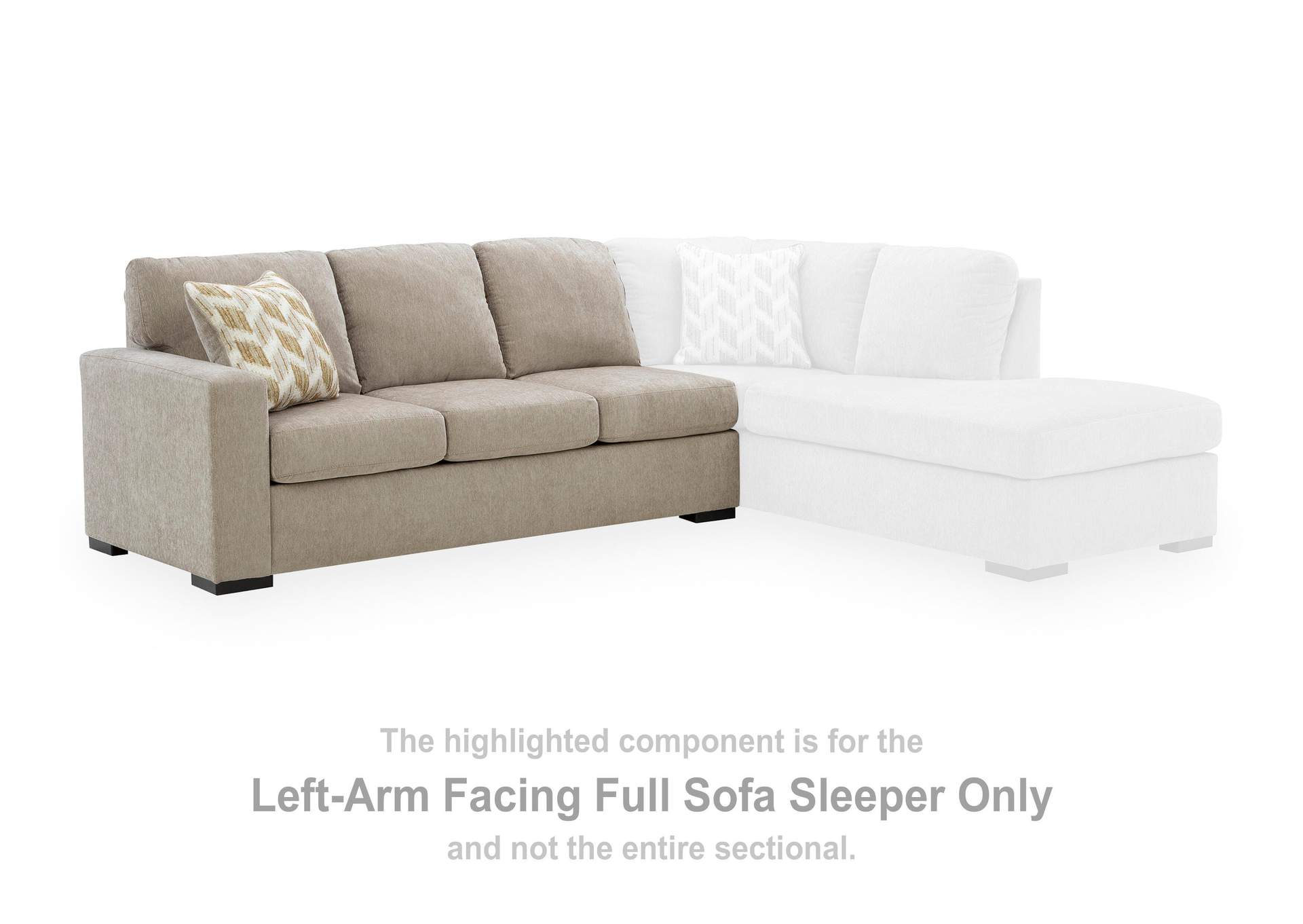 Bridgepoint 2-Piece Sleeper Sectional with Chaise image 5