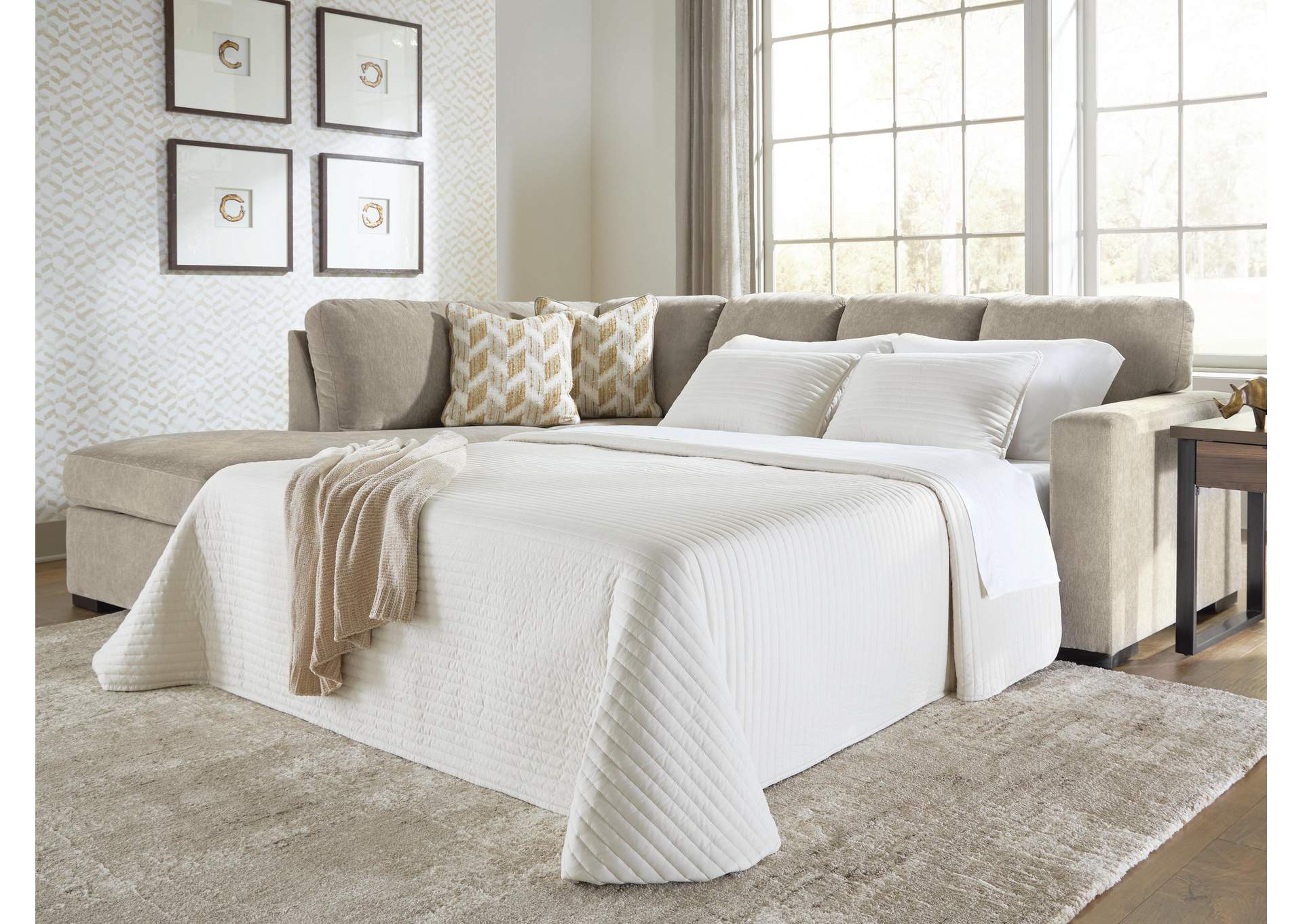 Bridgepoint 2-Piece Sleeper Sectional with Chaise image 4