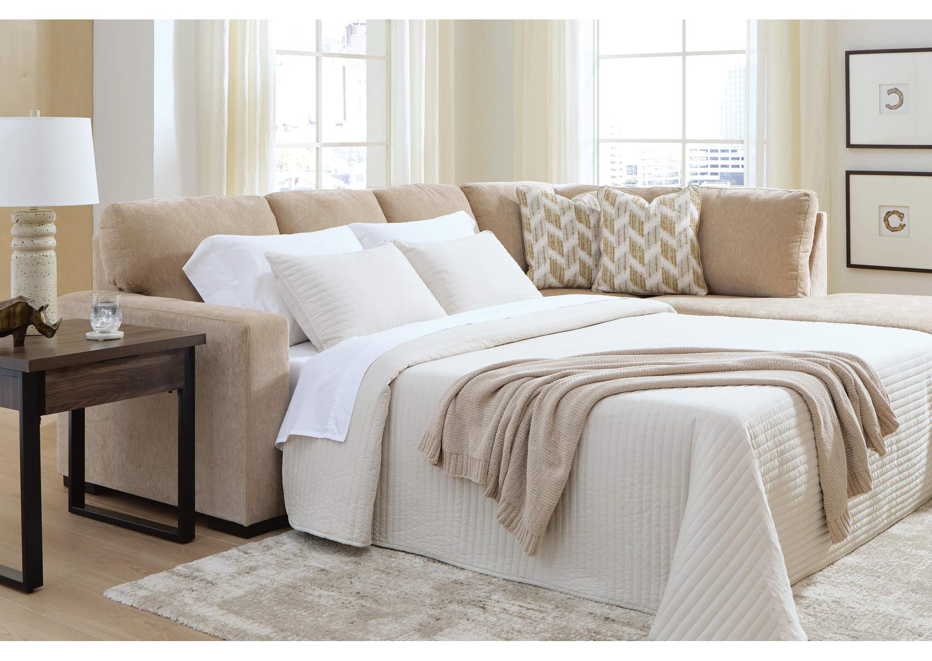 Bridgepoint 2-Piece Sleeper Sectional with Chaise image 2