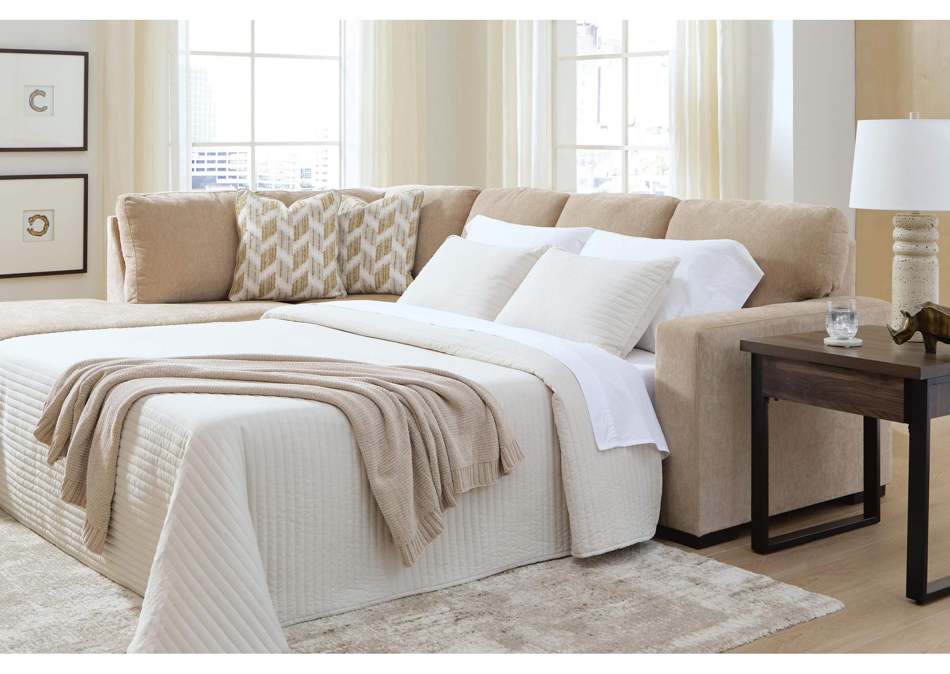 Bridgepoint 2-Piece Sleeper Sectional with Chaise image 2