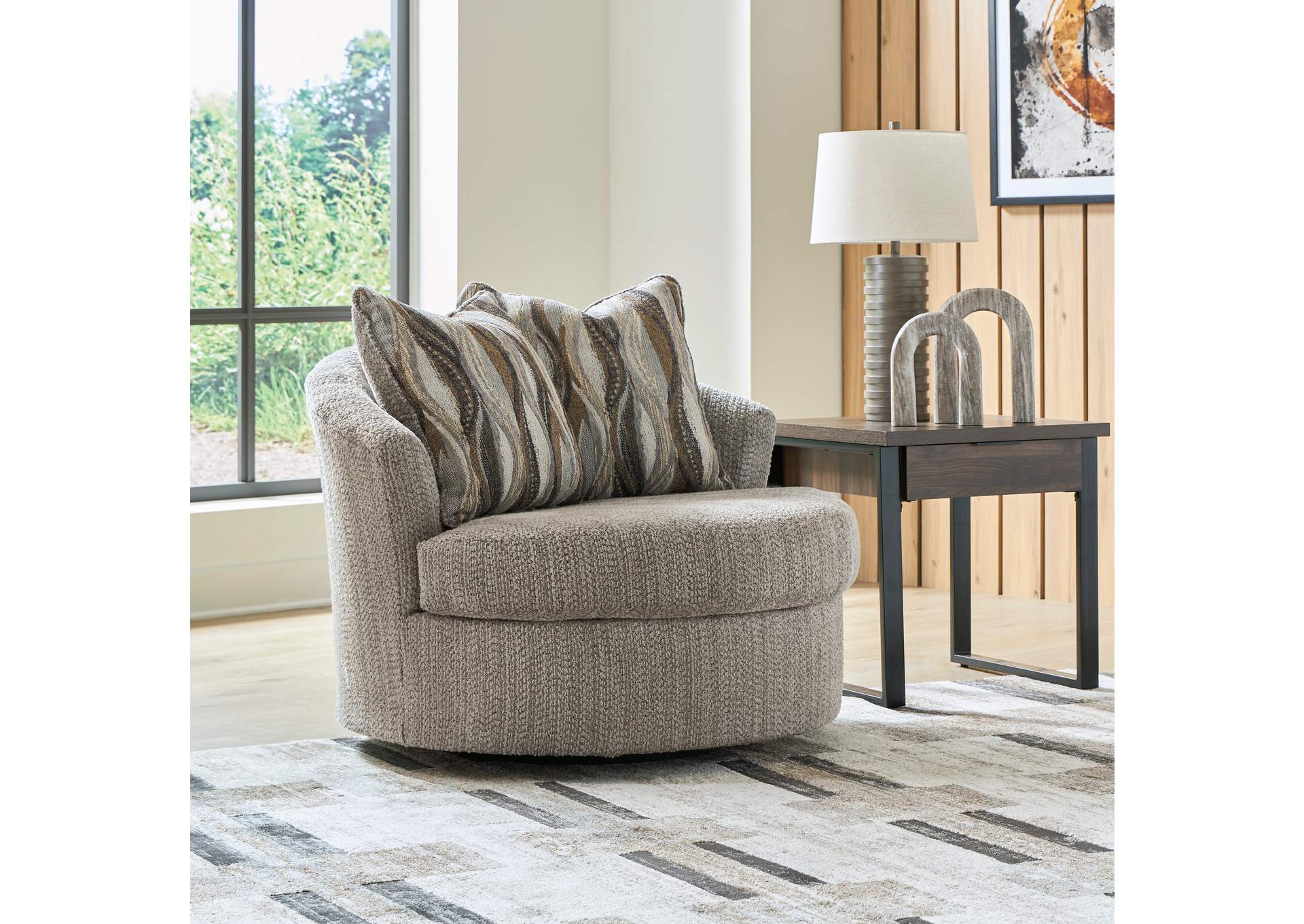 Lofwood Swivel Accent Chair image 7