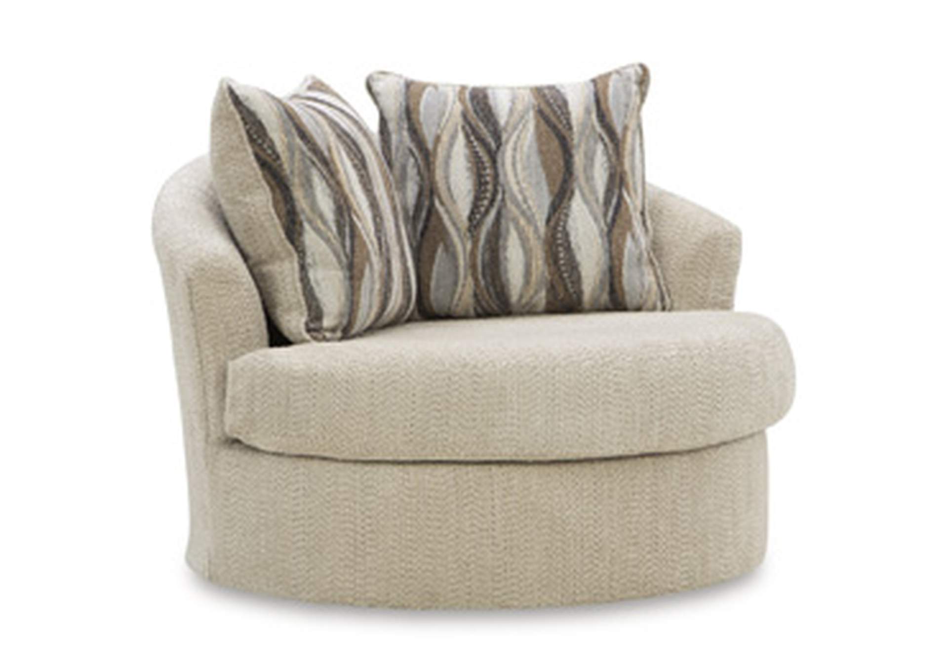 Lofwood Swivel Accent Chair image 1