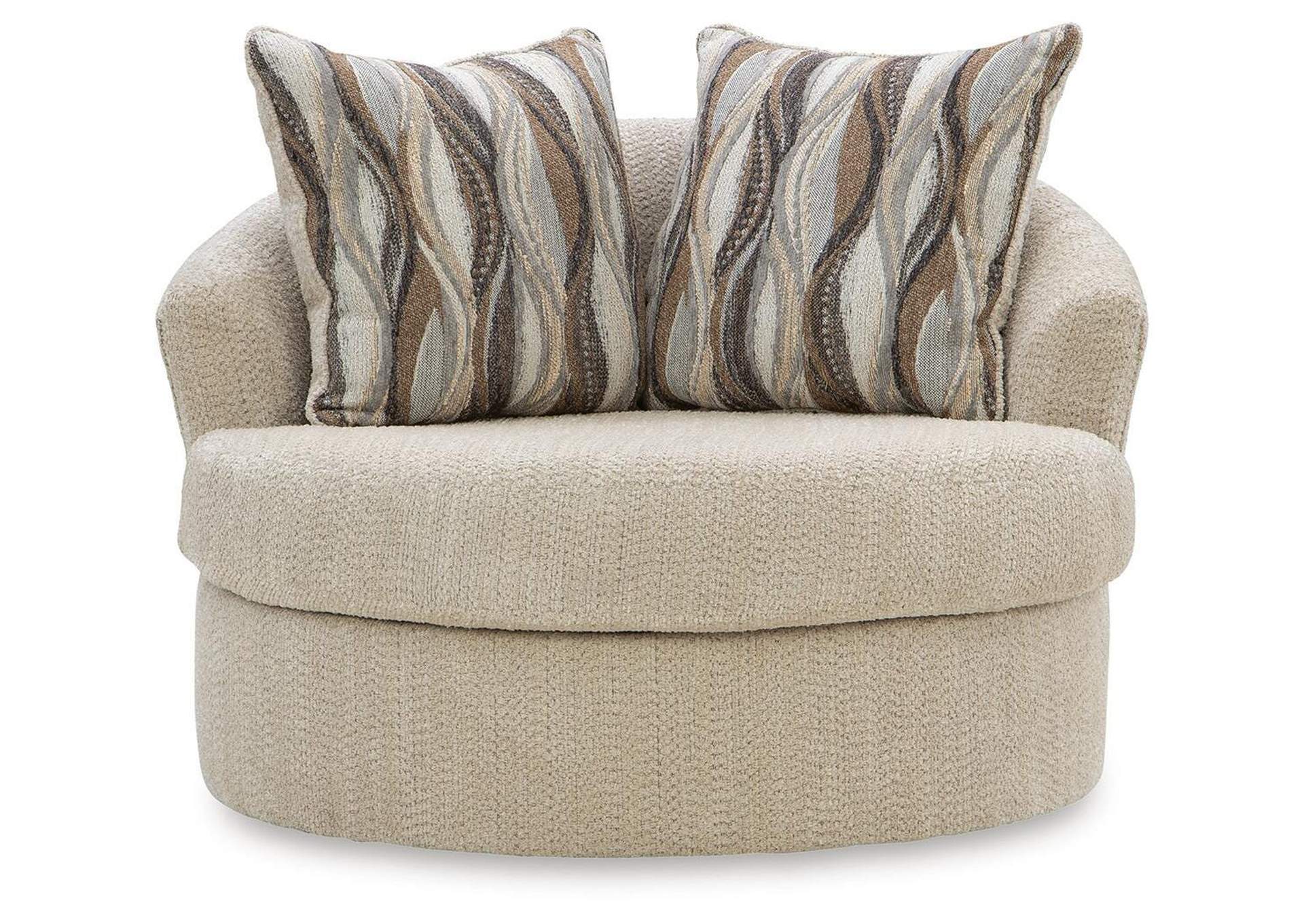 Lofwood Swivel Accent Chair image 3