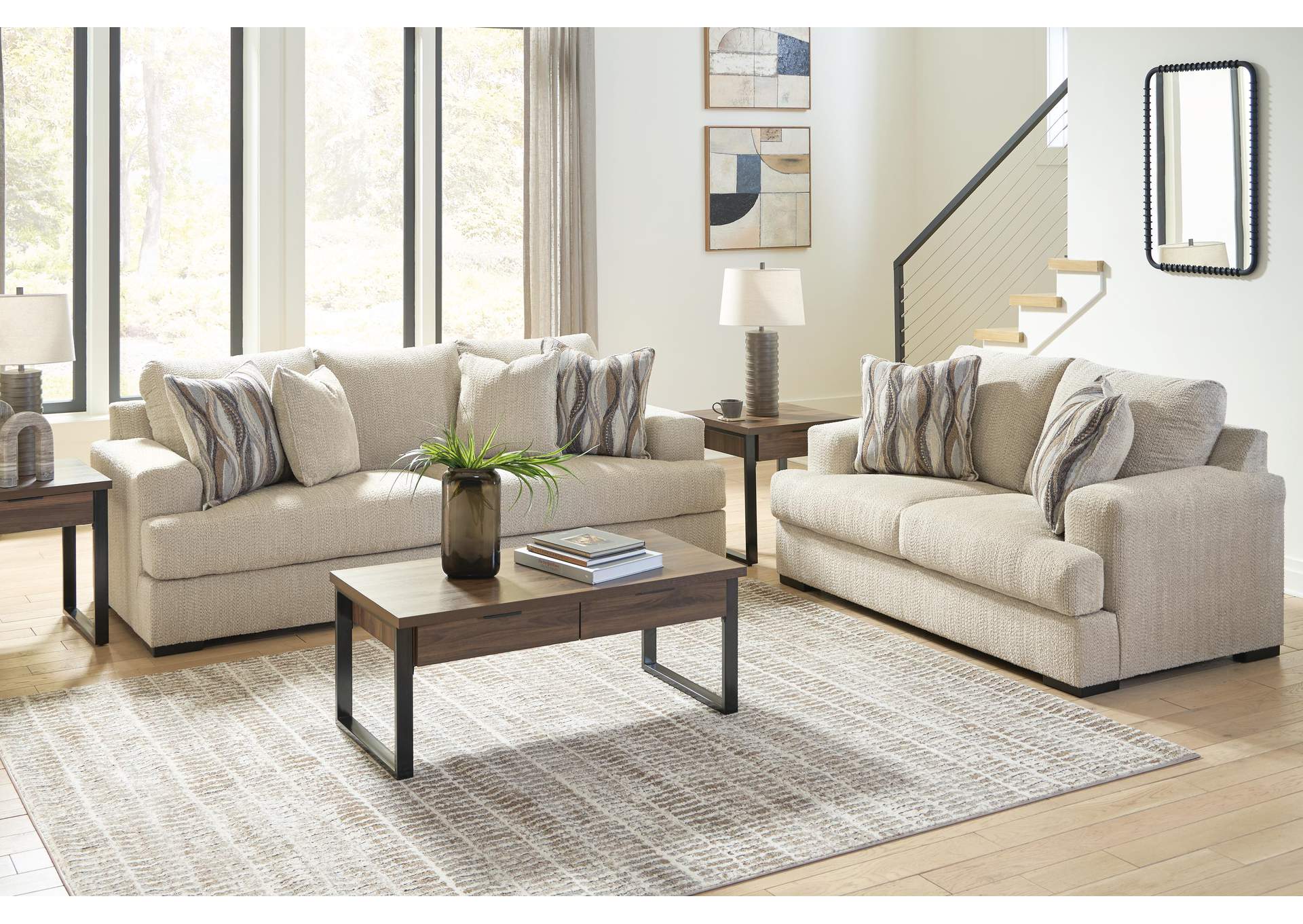 Crespino Sofa and Loveseat image 3