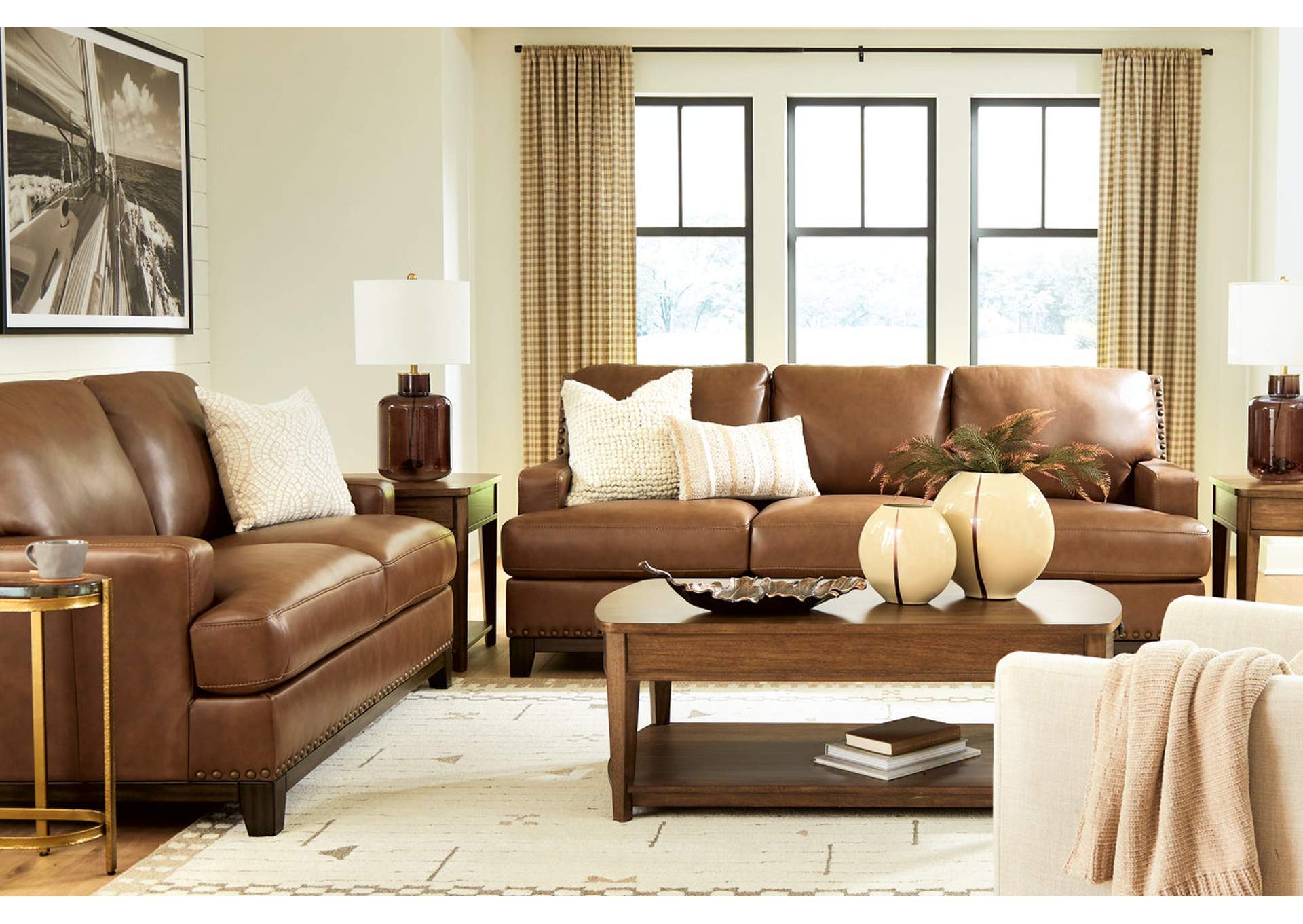 Gambellara Sofa and Loveseat image 3