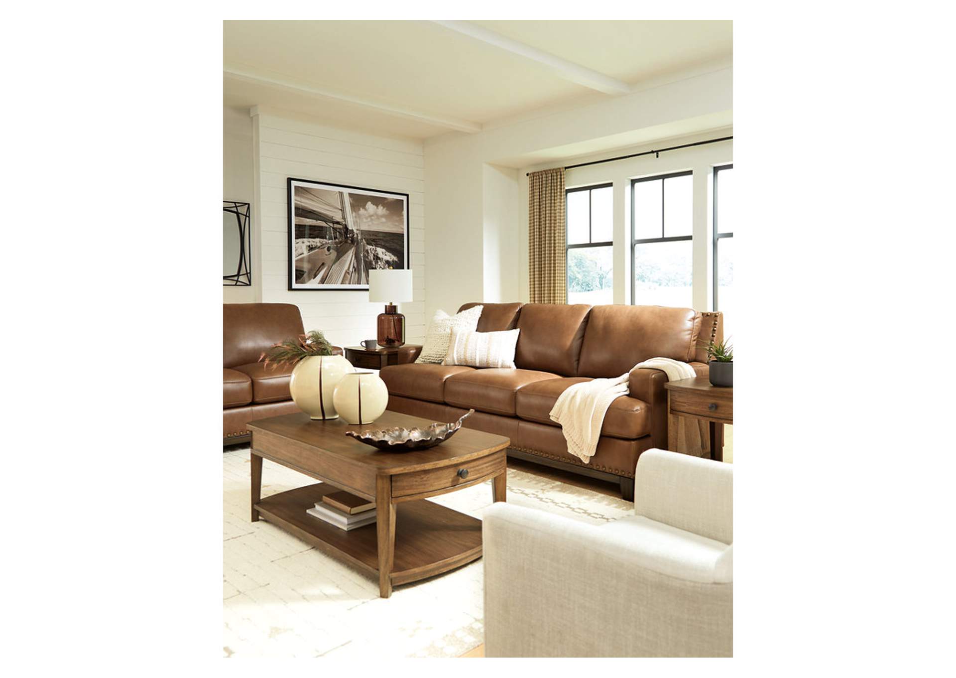 Gambellara Sofa and Loveseat image 4