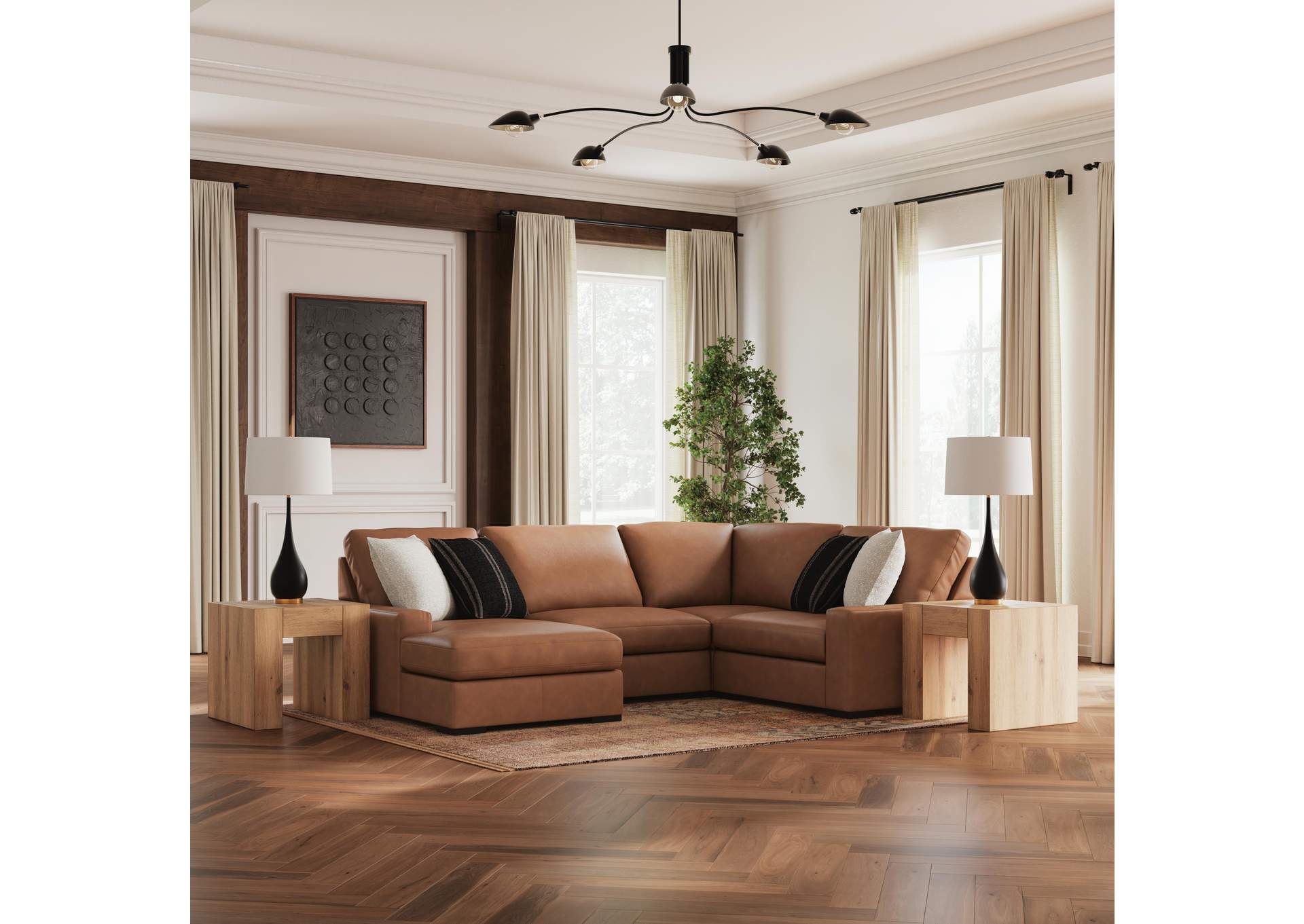 Calden 4-Piece Sectional with Chaise image 3