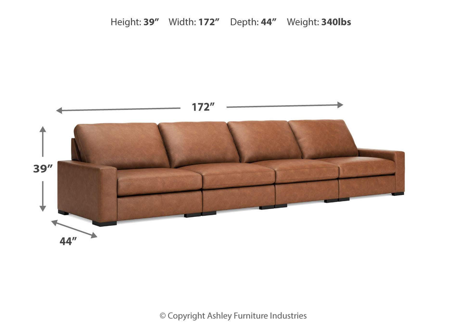 Calden 4-Piece Sectional Sofa image 9