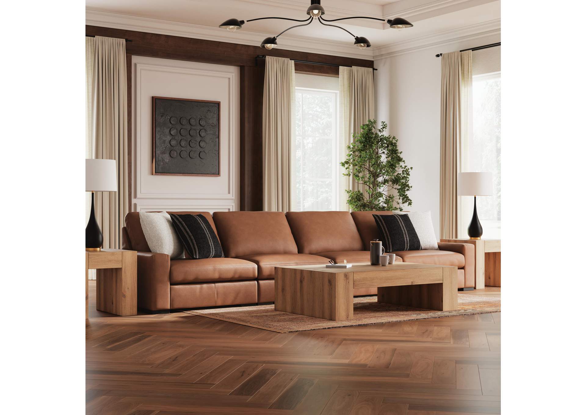 Calden 4-Piece Sectional Sofa image 4