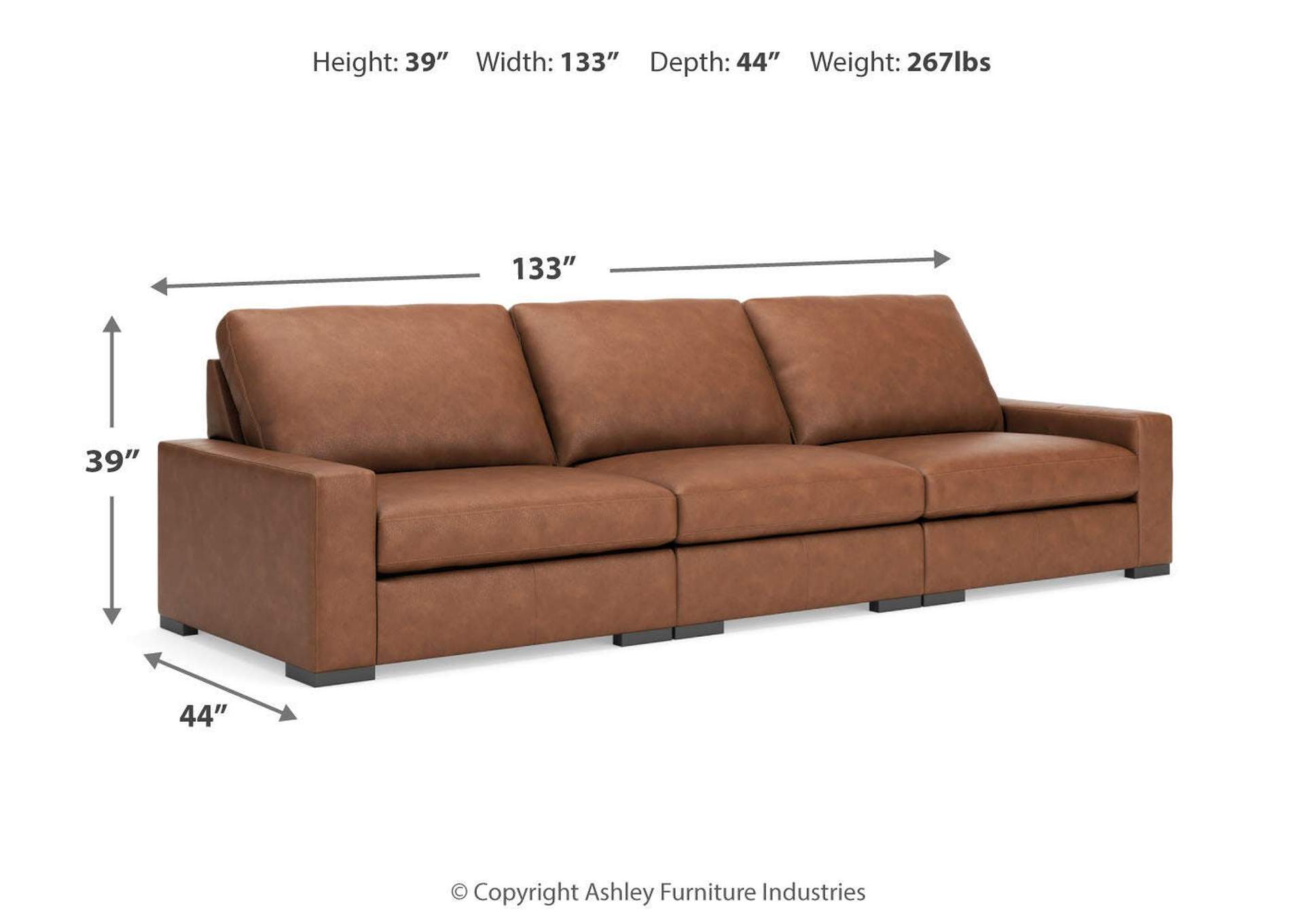 Calden 3-Piece Sectional Sofa image 9