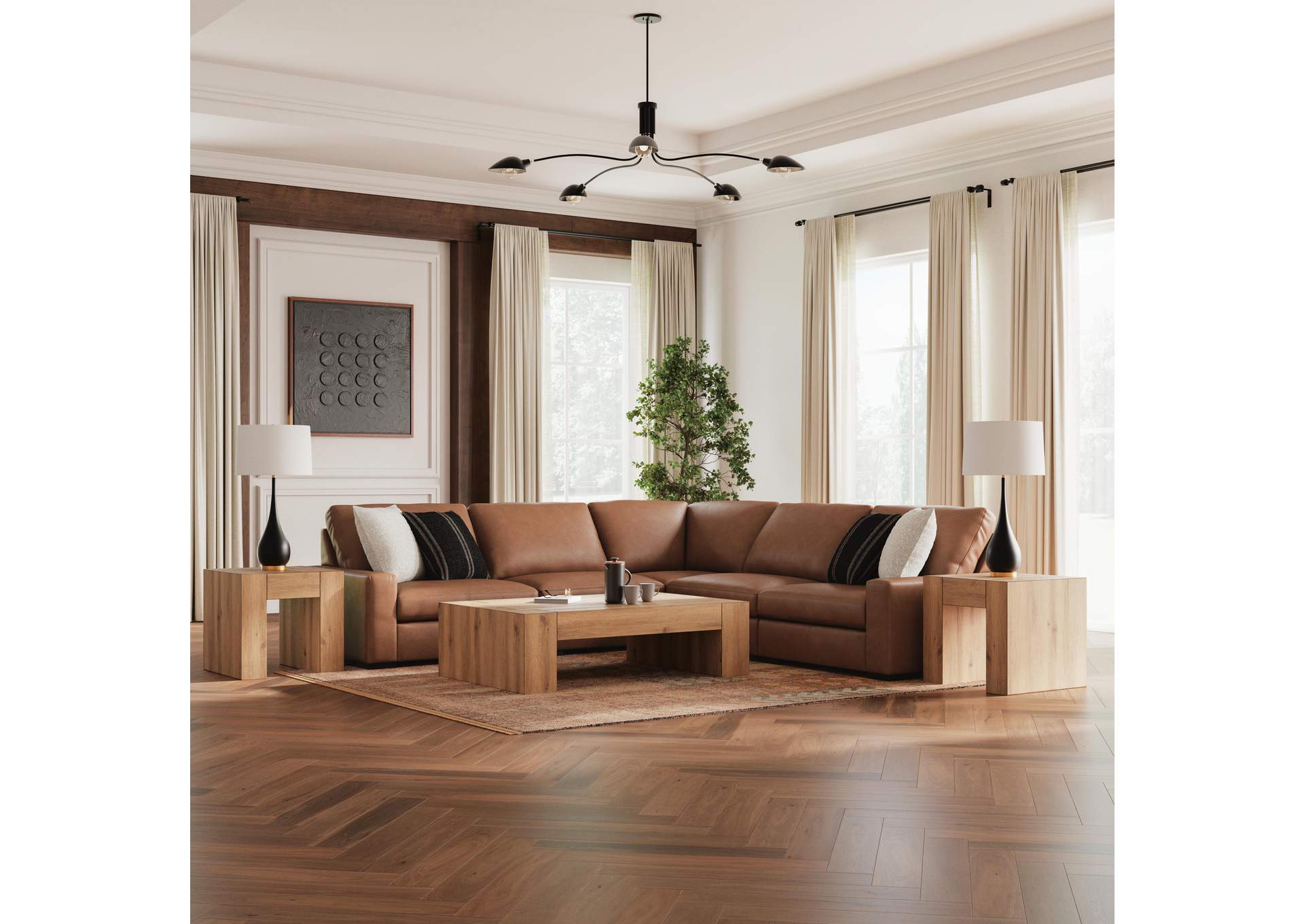 Calden 5-Piece Sectional image 4