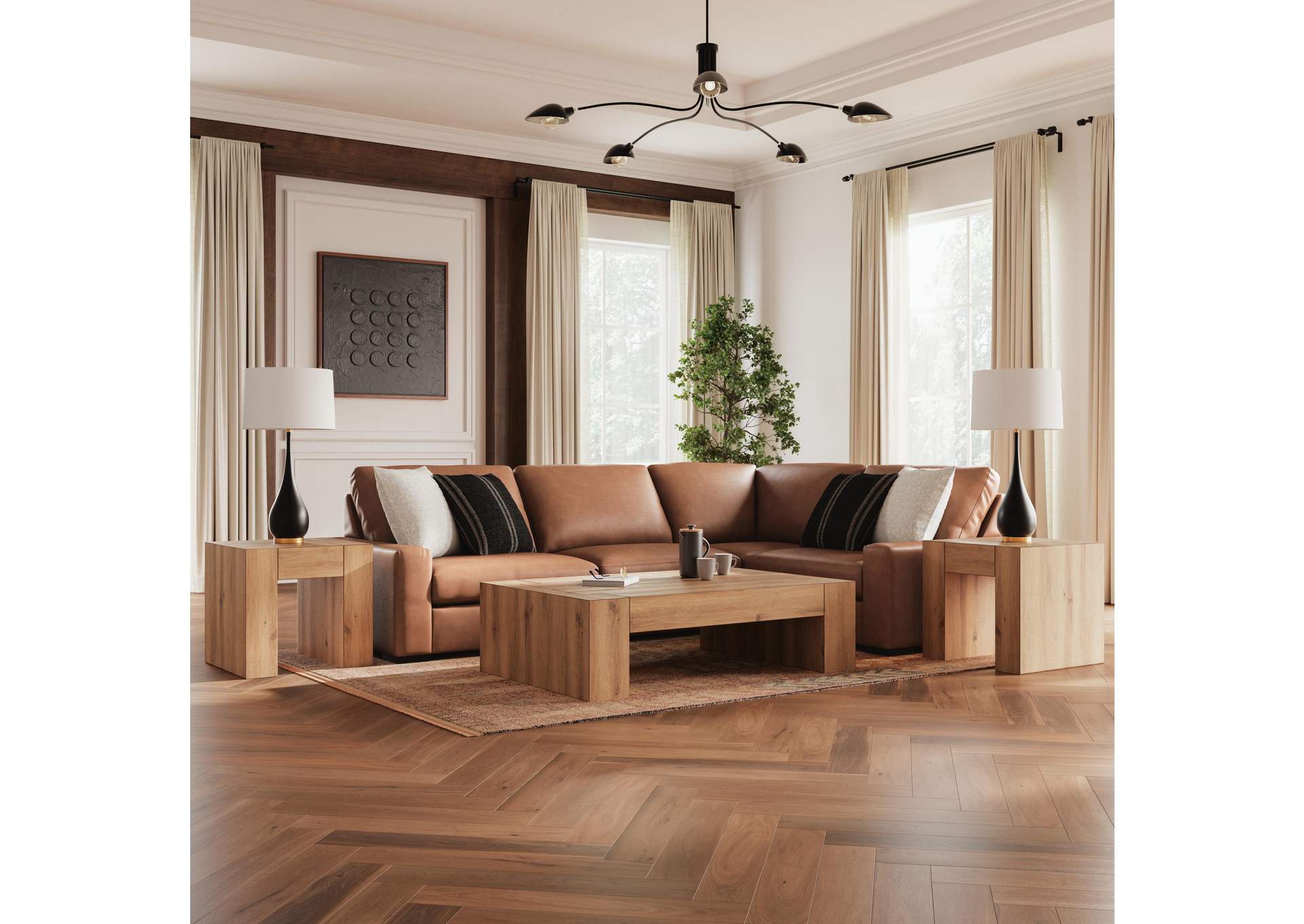 Calden 4-Piece Sectional image 3