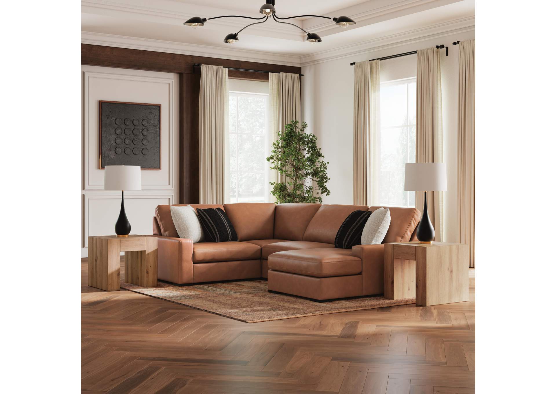 Calden 4-Piece Sectional with Chaise image 3