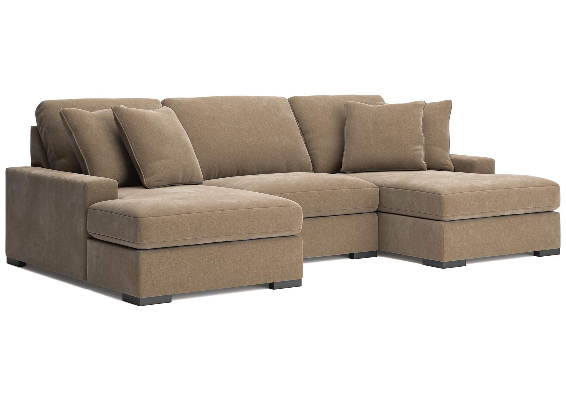 Calden 3-Piece Sectional with Double Chaise image 5