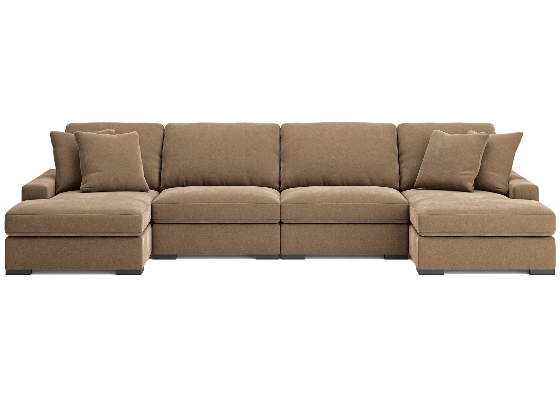Calden 4-Piece Sectional with Double Chaise image 1
